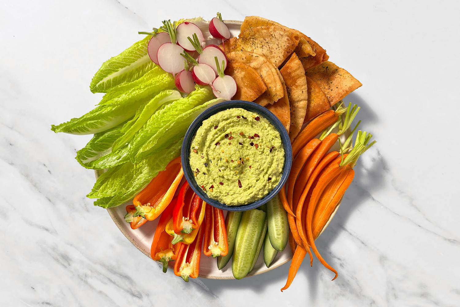 Lean and Green Edamame Hummus