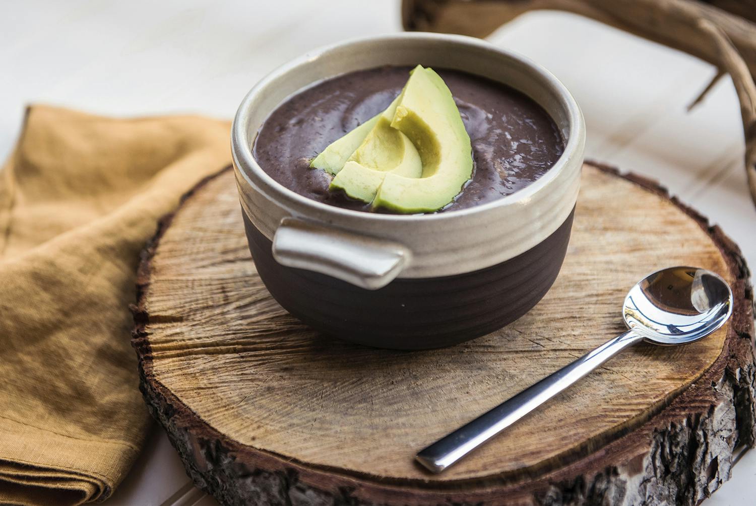 Bring On The Fiber Black Bean Soup