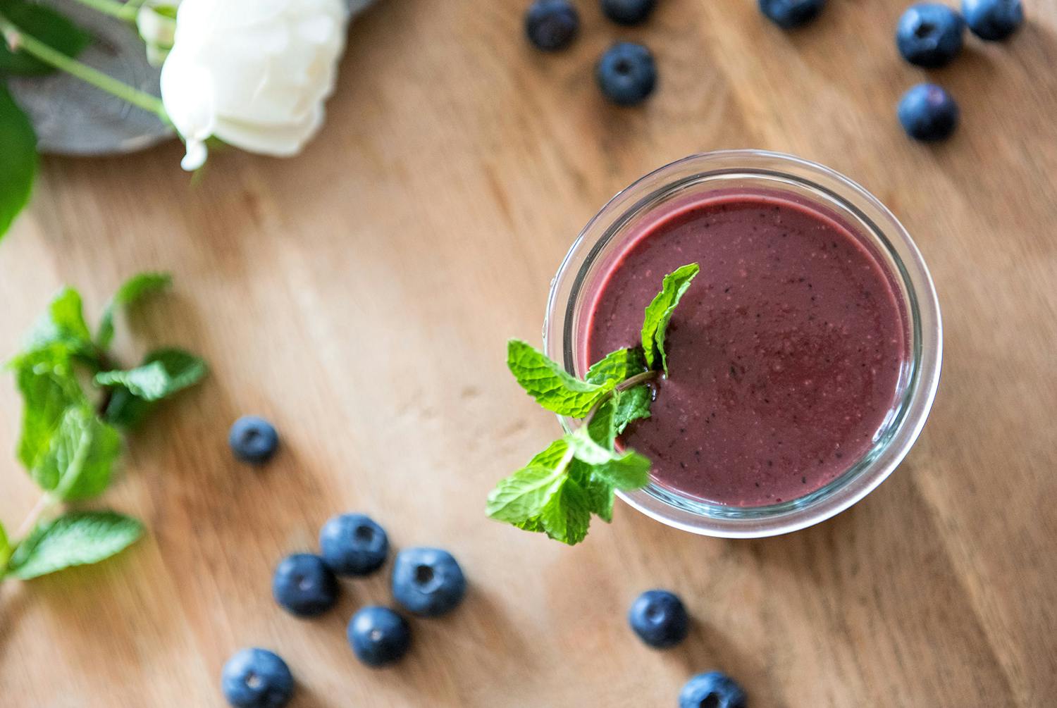 Frozen Blueberry Lemonade