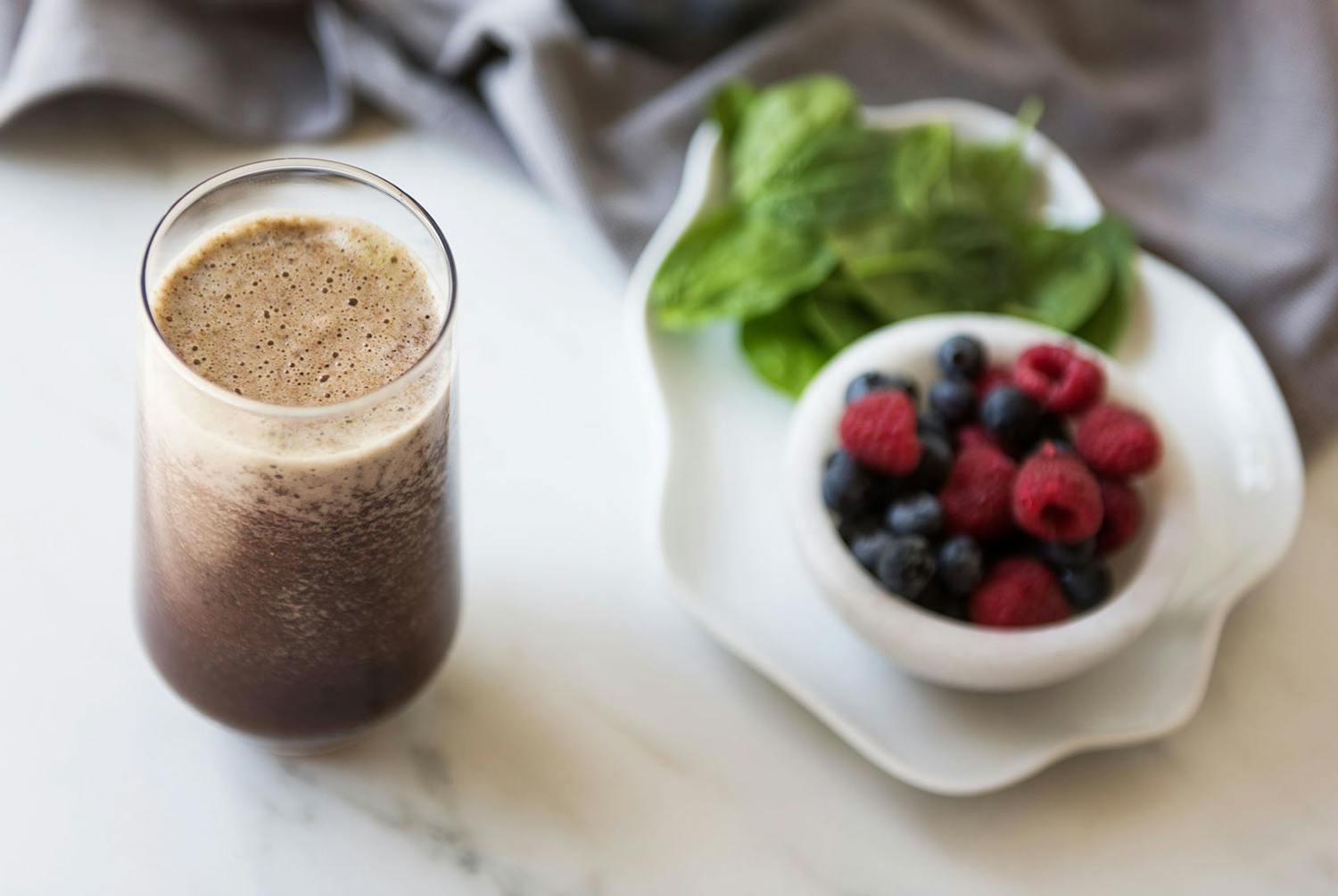 Ginger Spinach Berry Booster