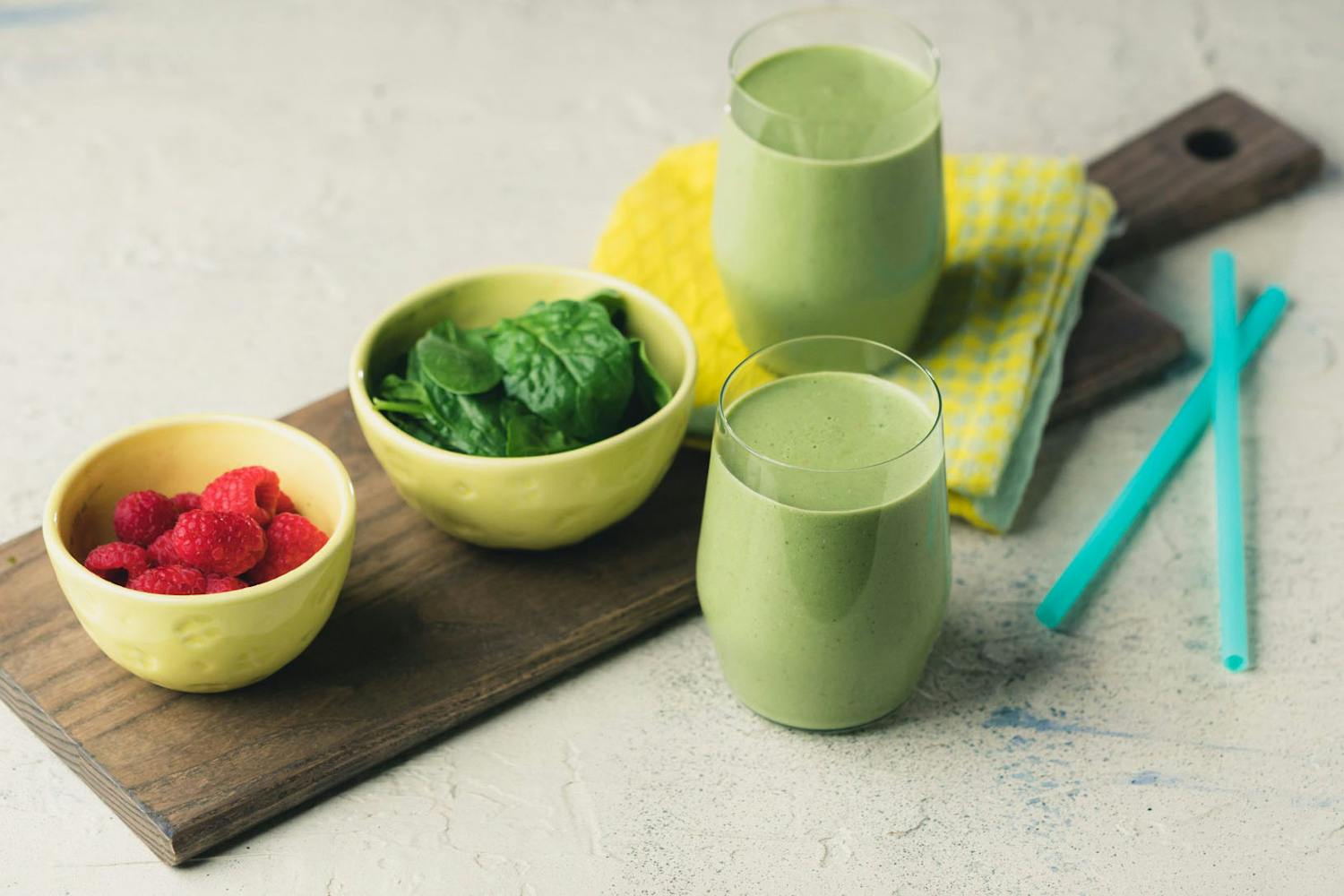 Raspberries and Cream Smoothie