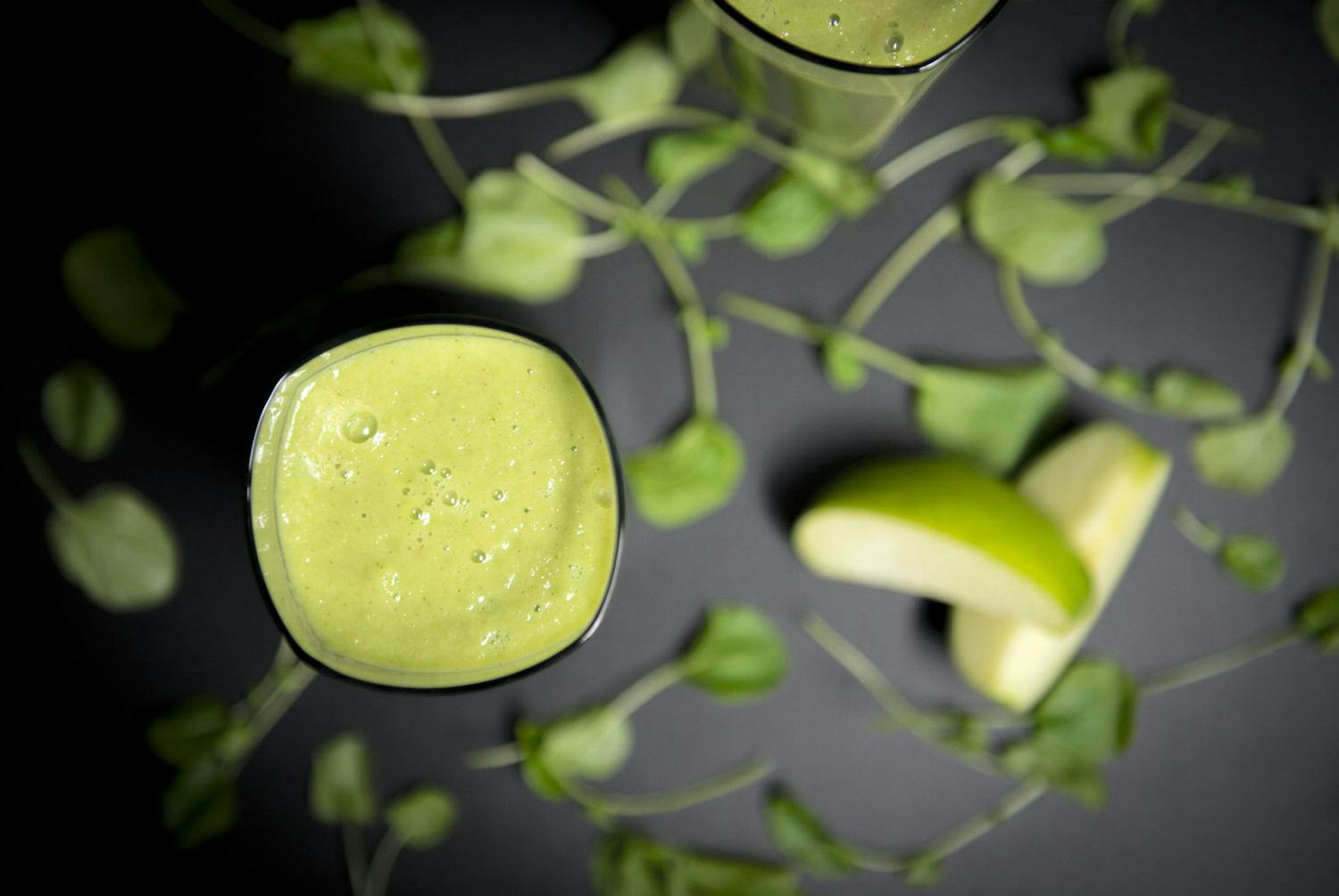 Watercress Apple Smoothie