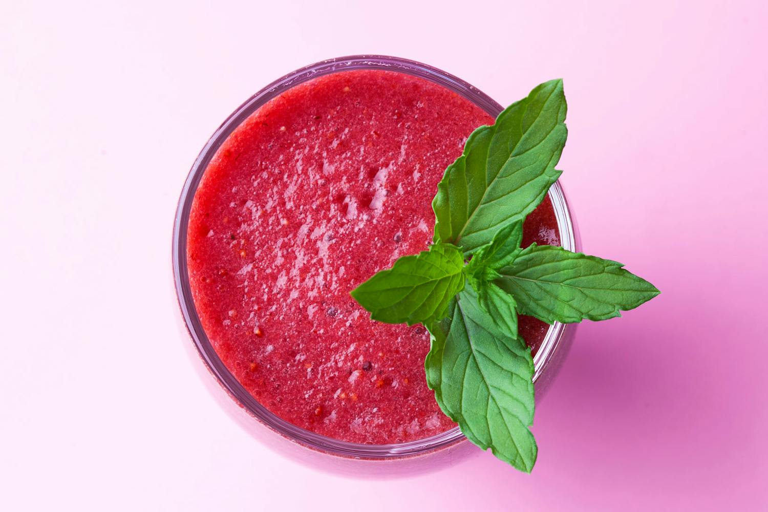 Blackberry Grapefruit Mint Smoothie