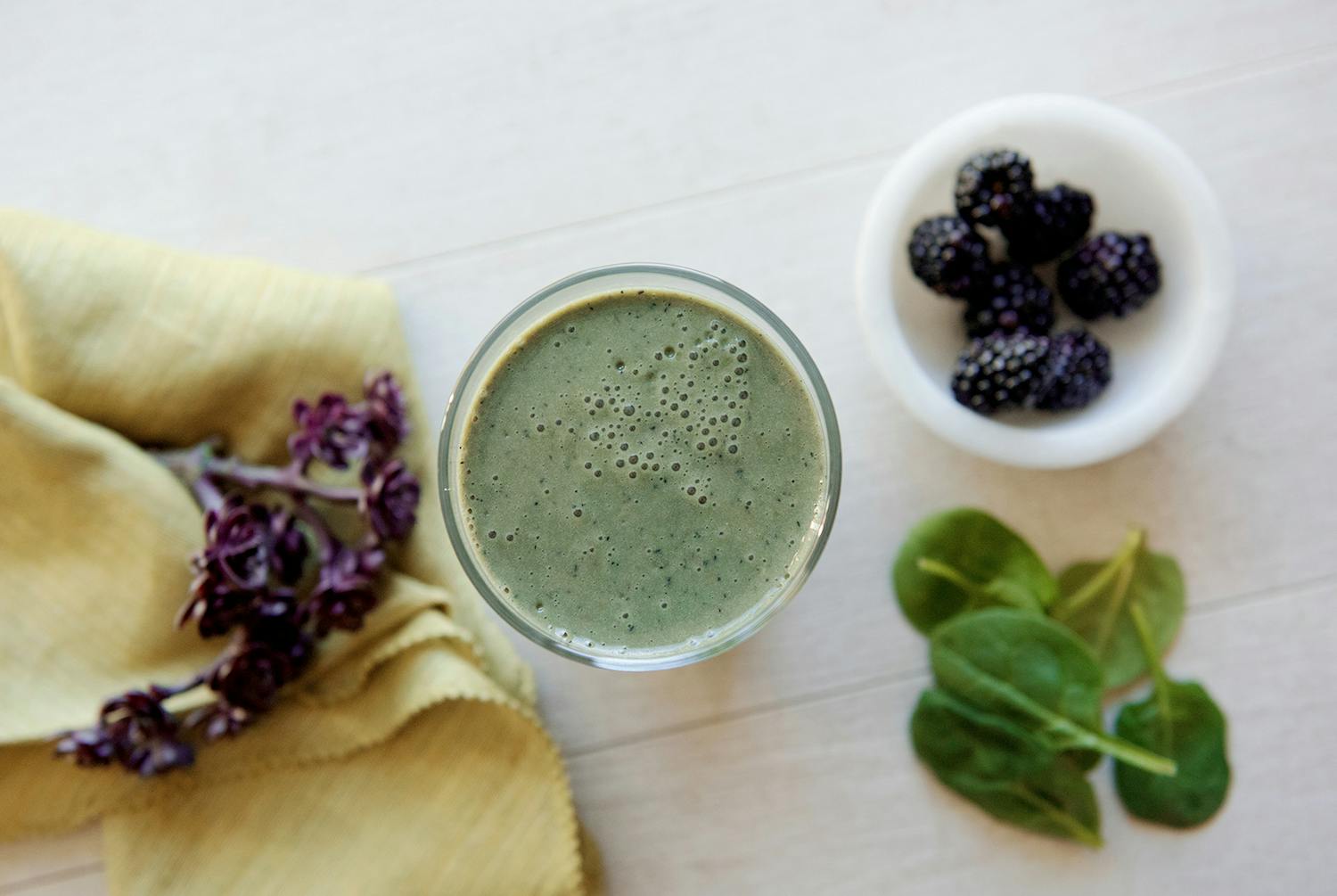 Blackberry Vanilla Smoothie