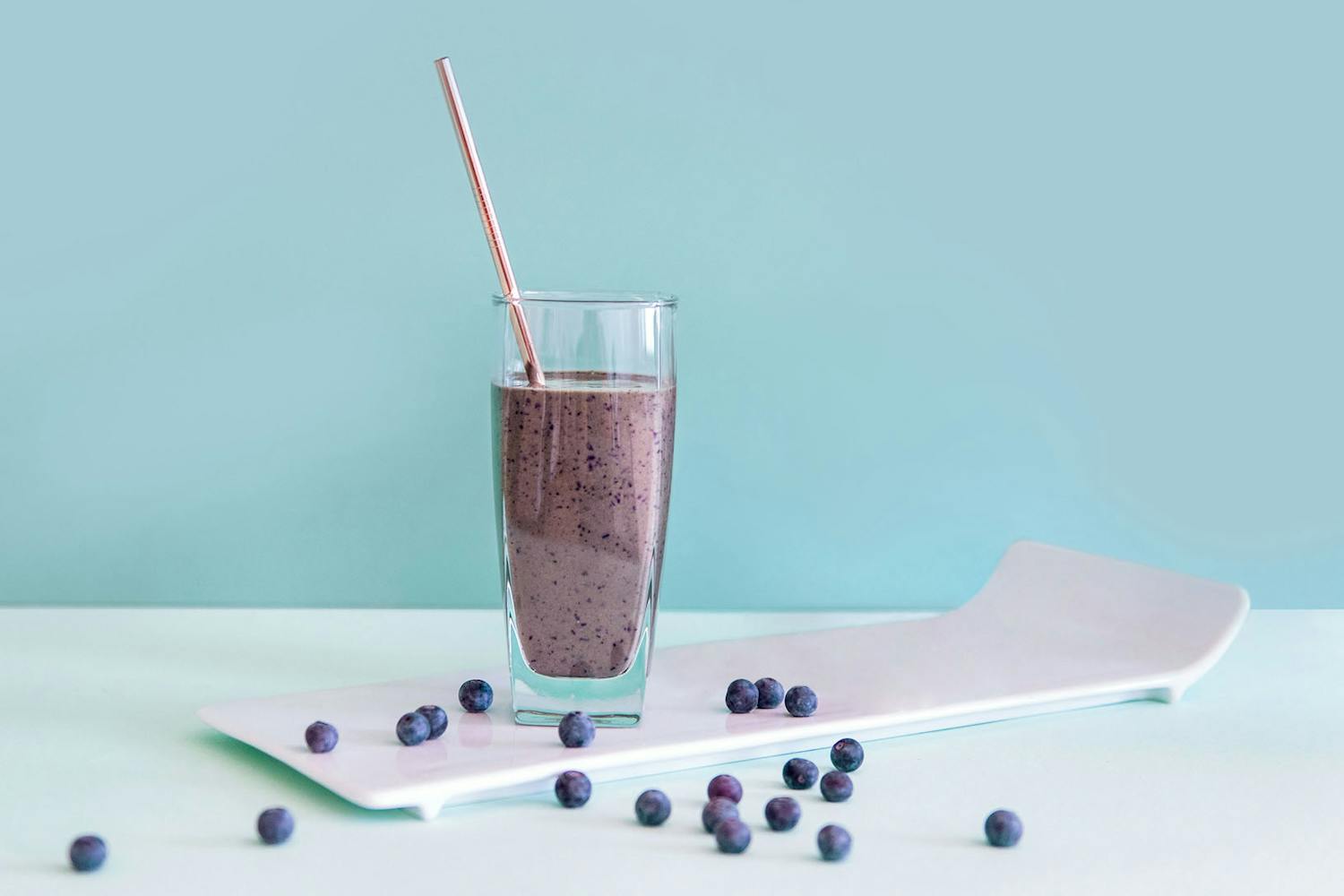 Creamy Blueberry Smoothie