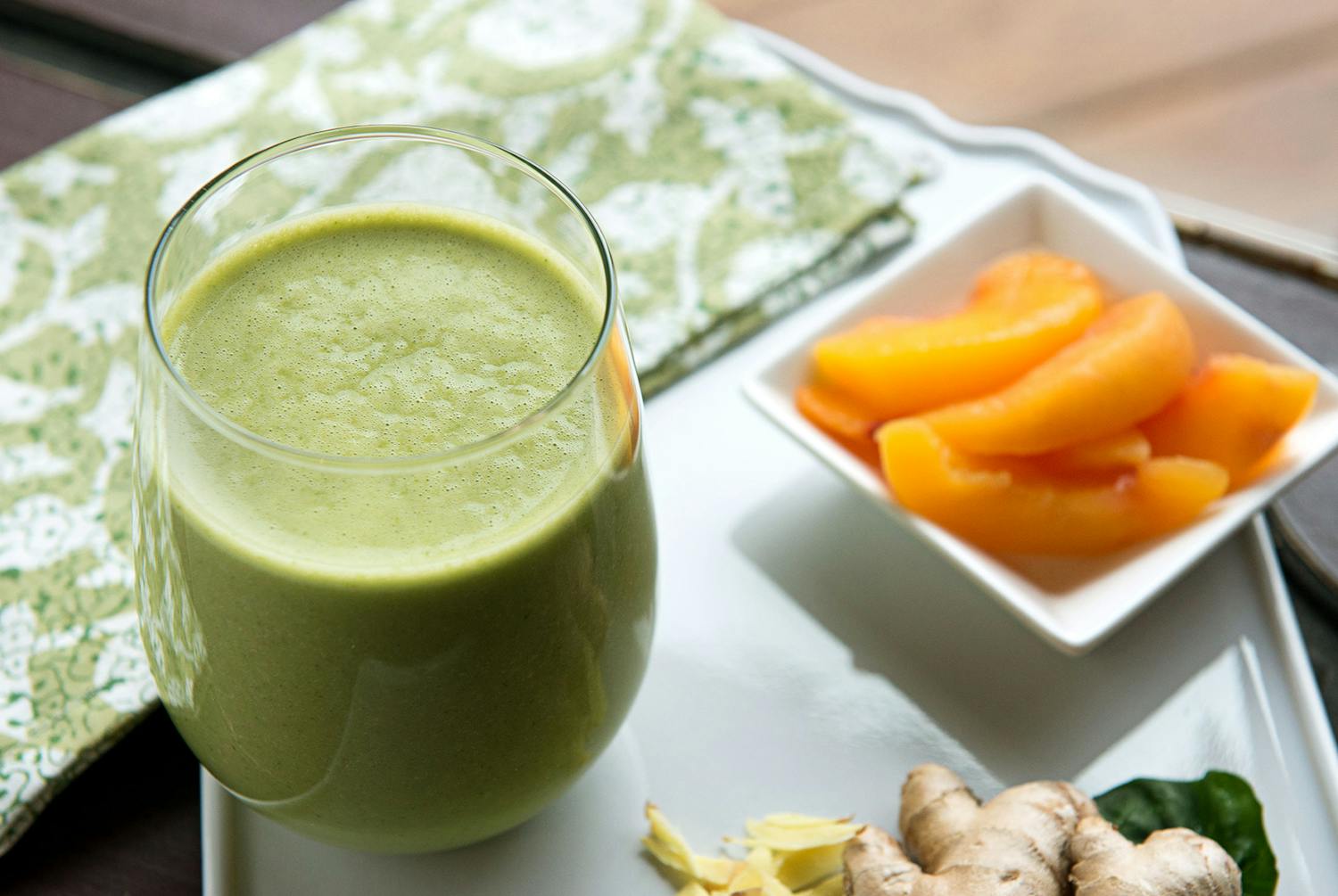 Ginger Peach Smoothie