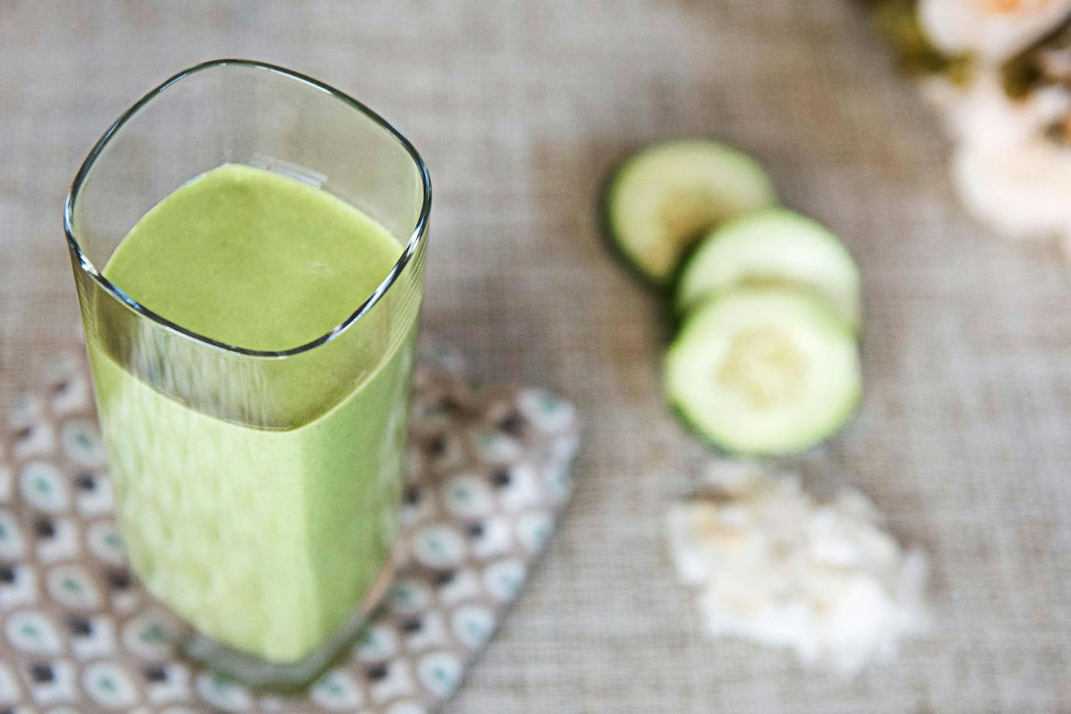 Green Coconut Smoothie