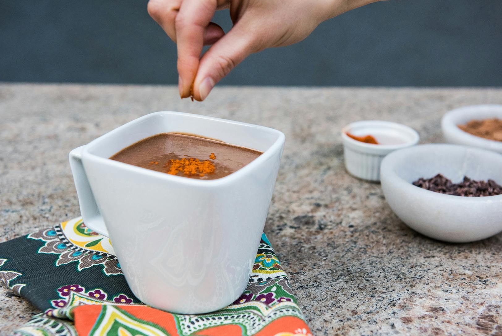 Mexican Chocolate Banana Smoothie