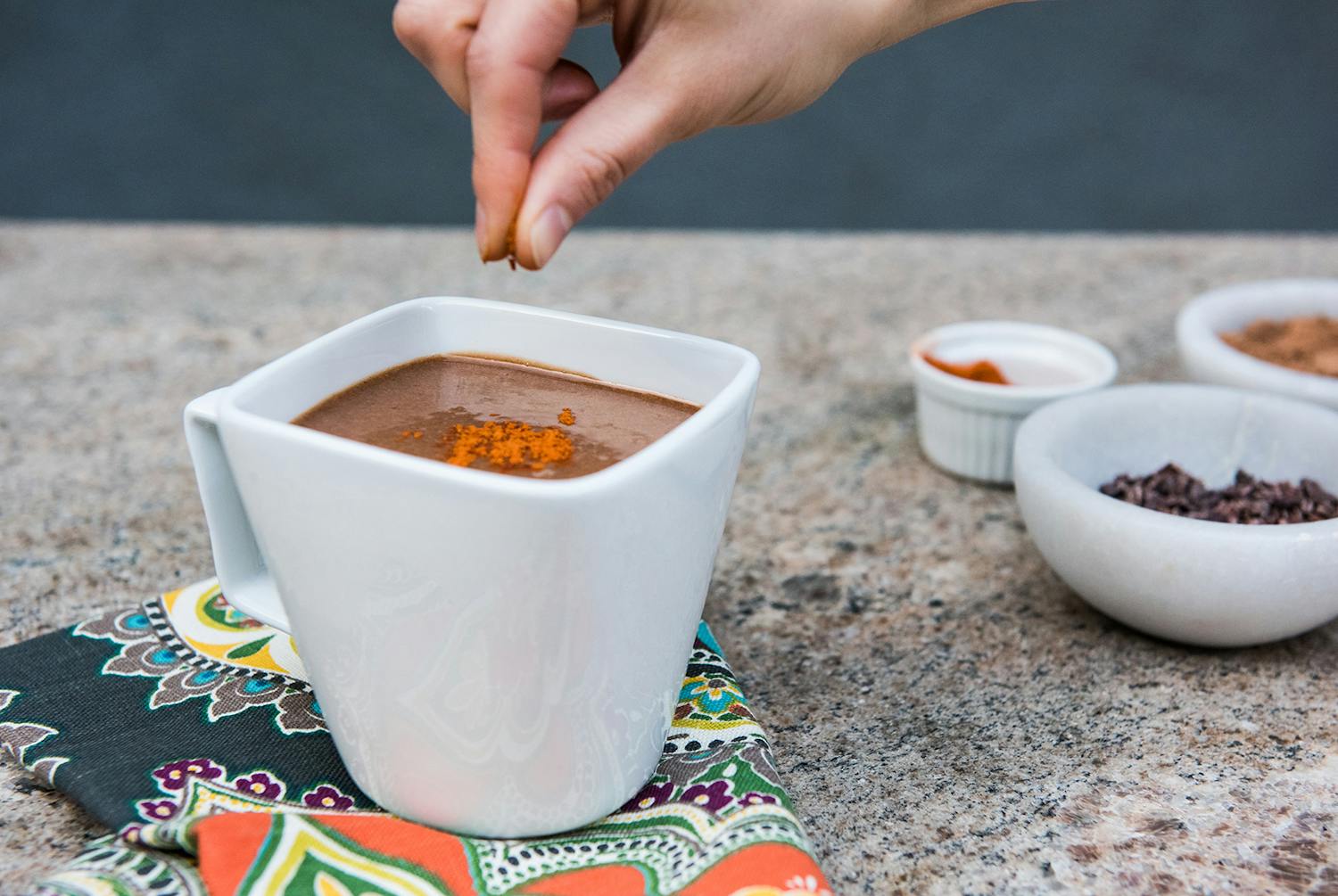 Mexican Chocolate Banana Smoothie