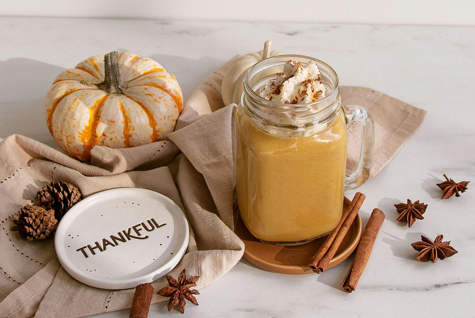 Pumpkin Spice Protein Smoothie