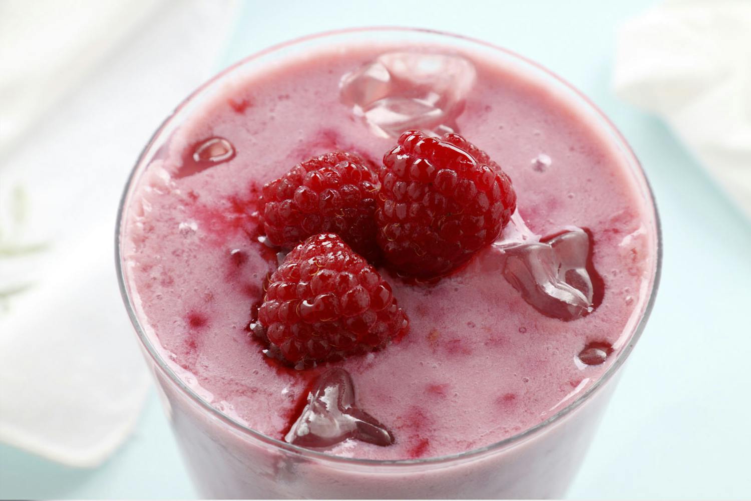Raspberry Almond Smoothie