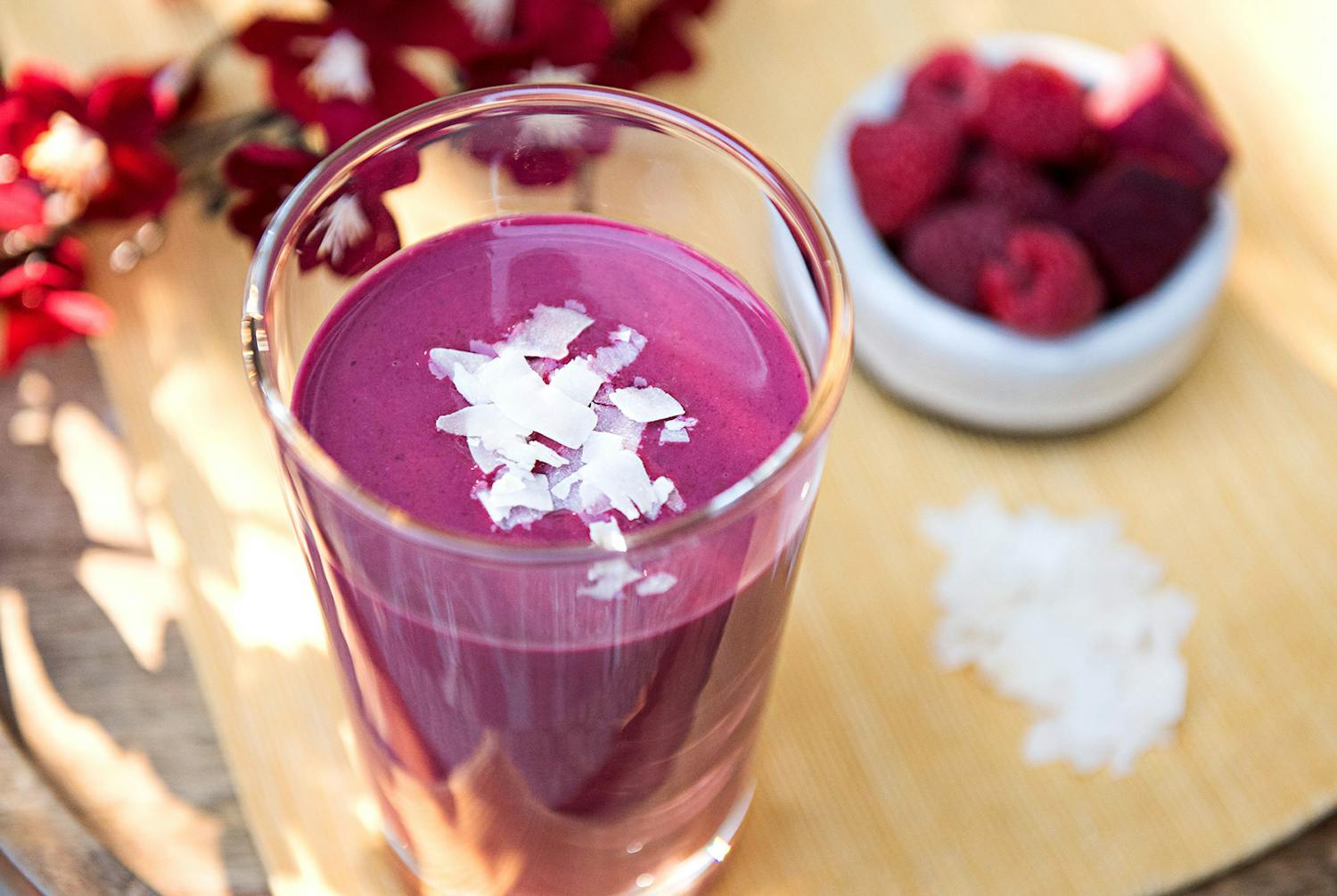 Raspberry Beet Smoothie