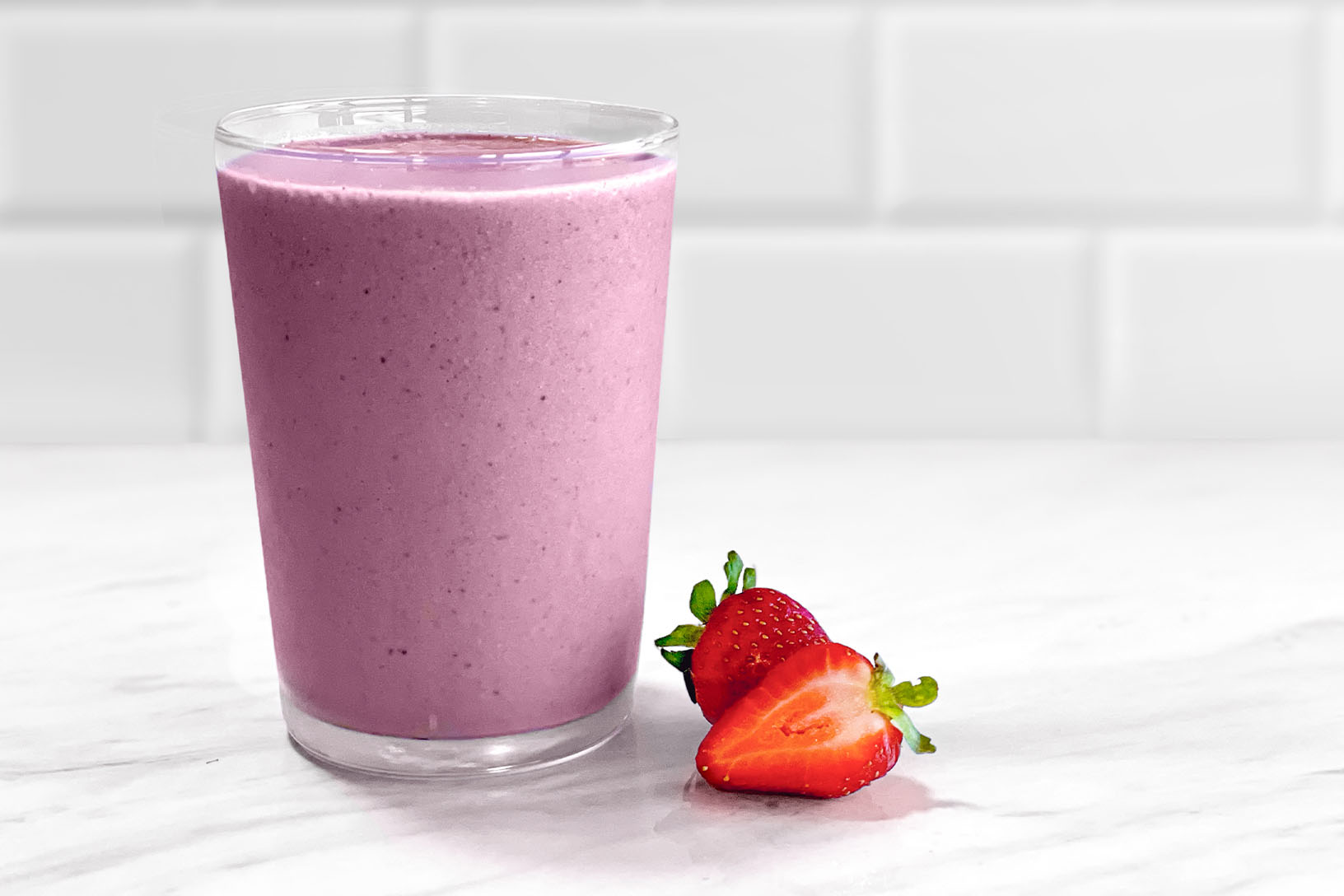 Strawberry Pink Drink Smoothie - Recipe