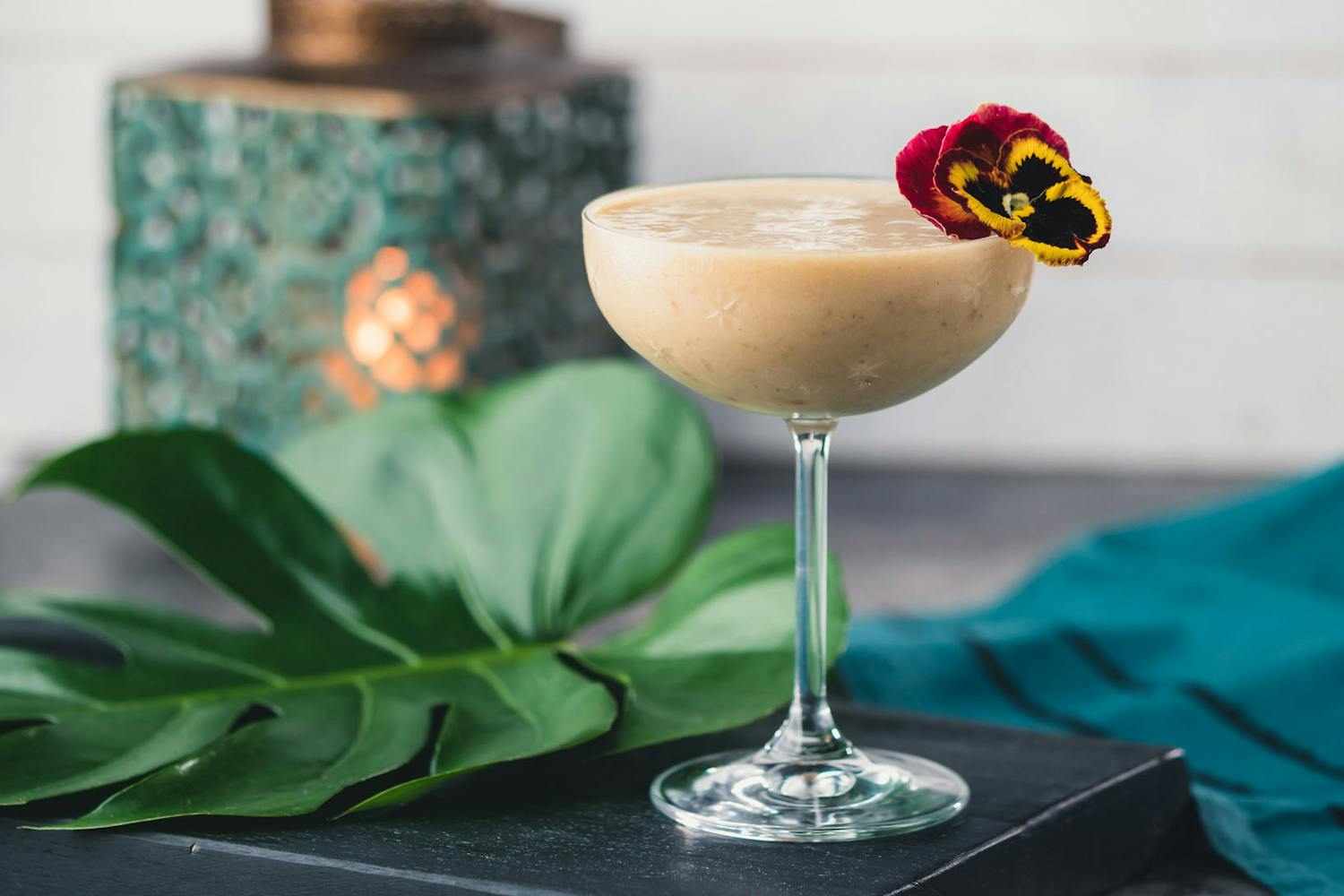Caramel Banana Cream Cocktail
