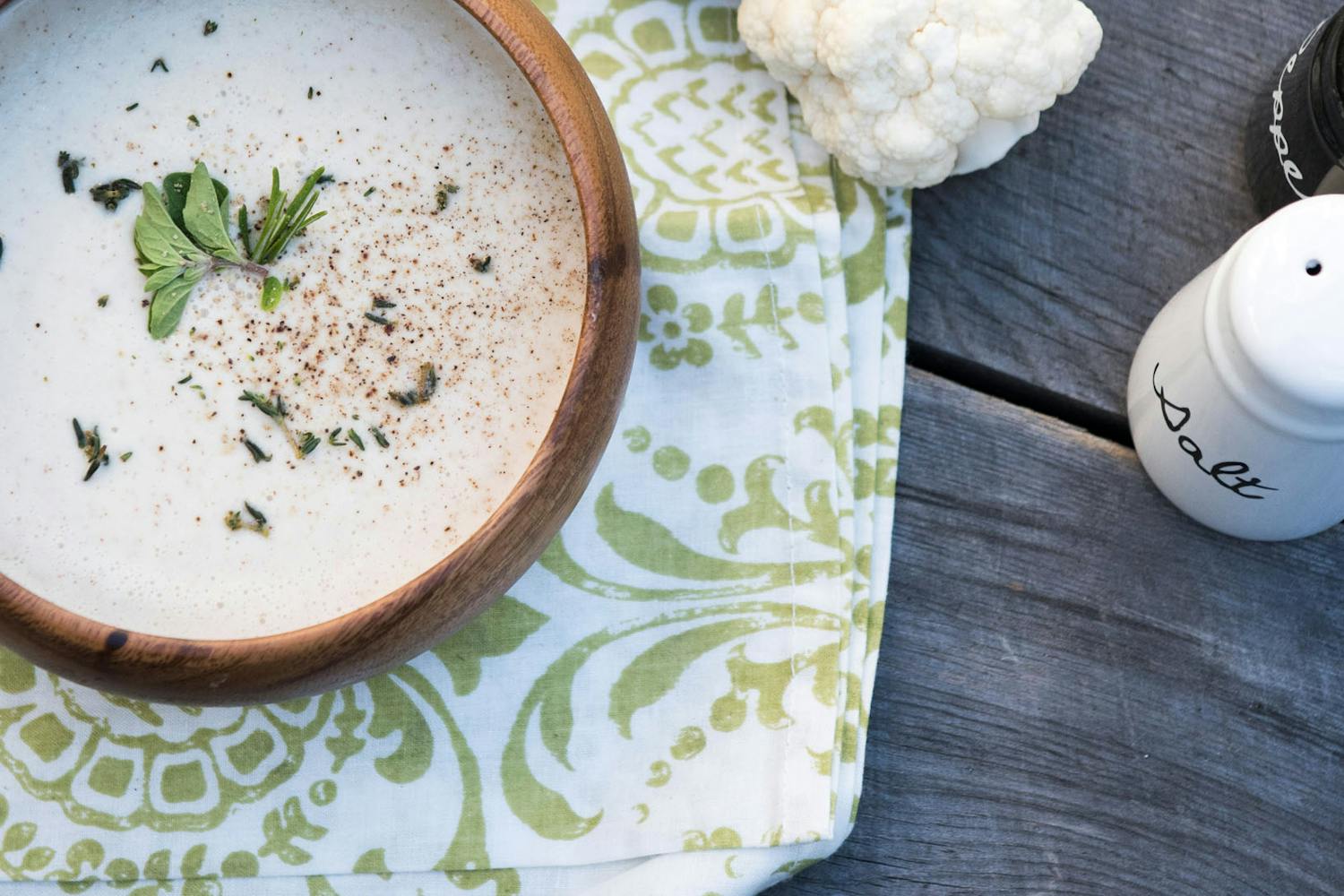 Creamy Cauliflower Comfort Soup
