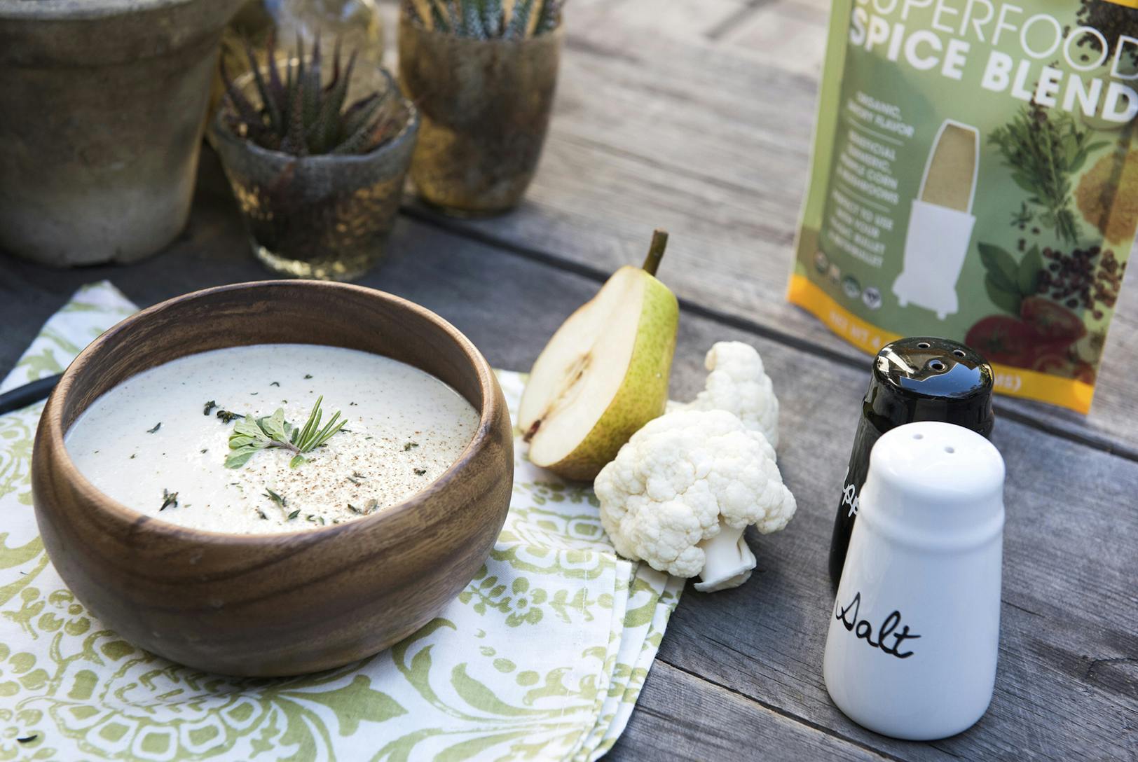 Pear and Cauliflower Soup