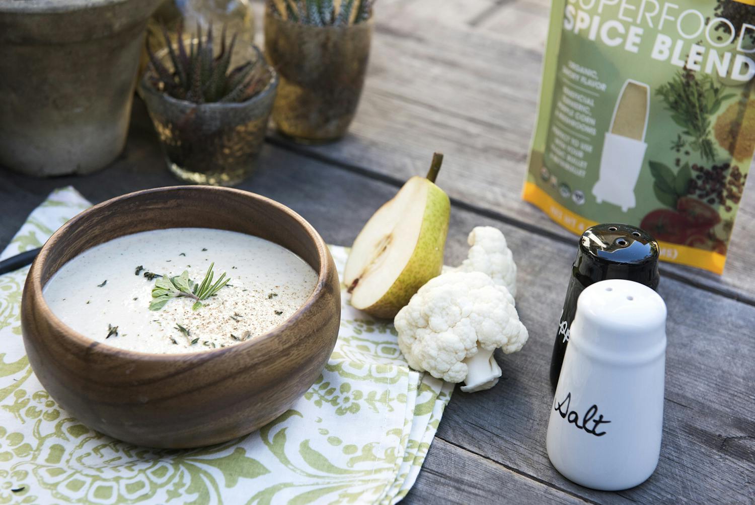 Pear and Cauliflower Soup