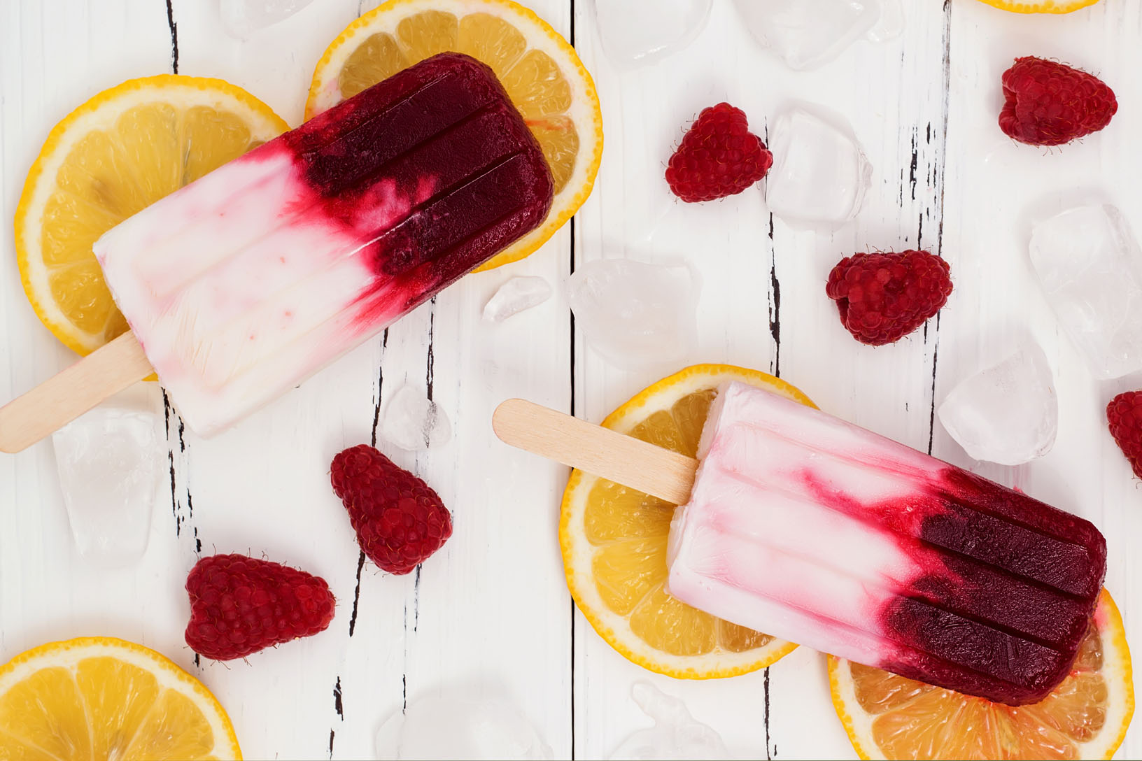 Raspberries and Cream Popsicles - Recipe - nutribullet