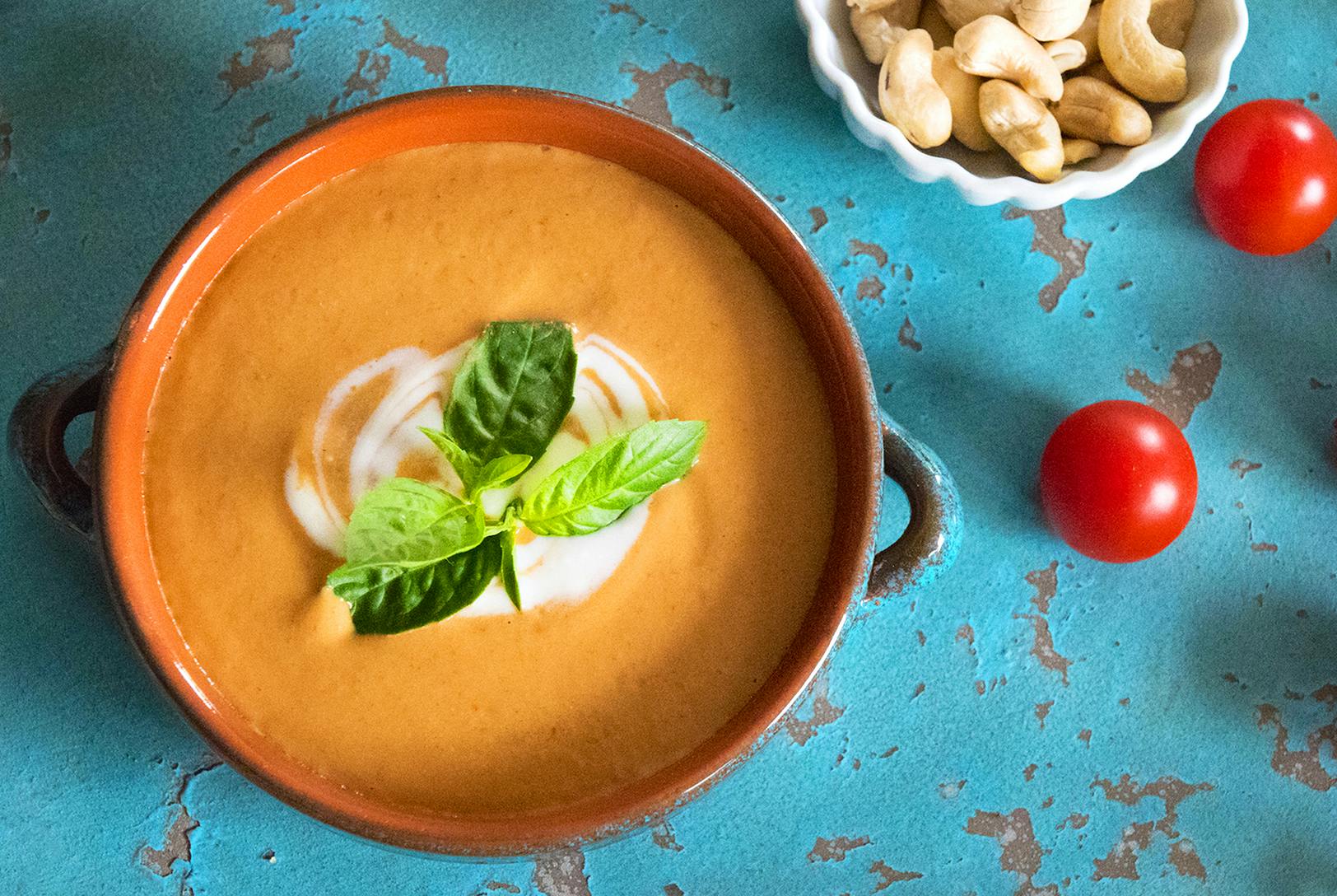 Tomato and Coconut Bisque