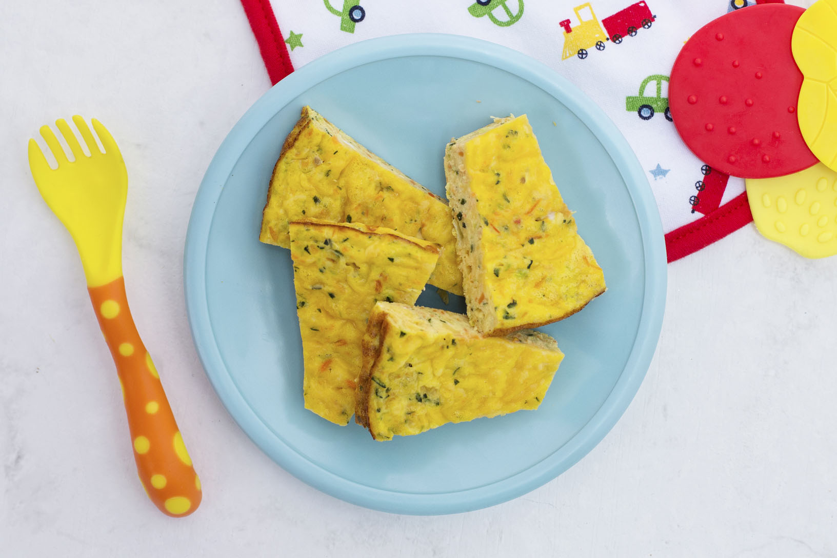 Veggie Frittata for Babies (BLW-Friendly)