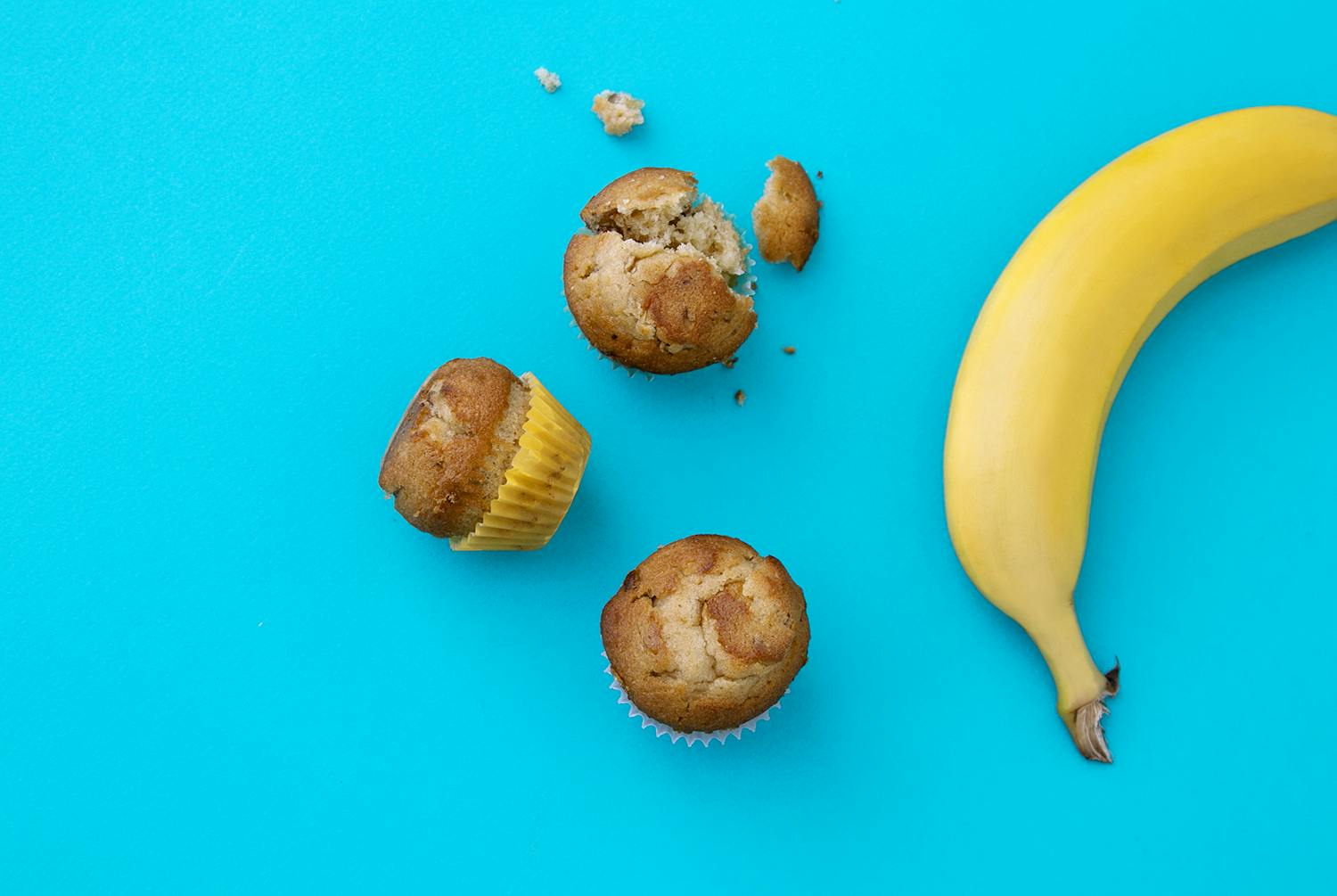 Mini Banana Muffins