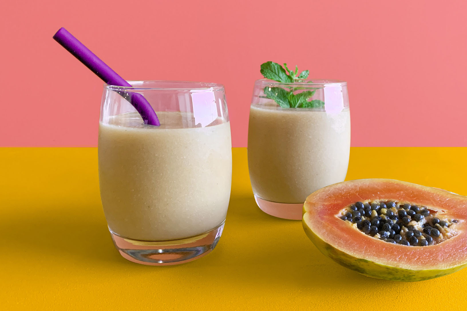 Papaya Coconut Smoothie - Recipe - nutribullet