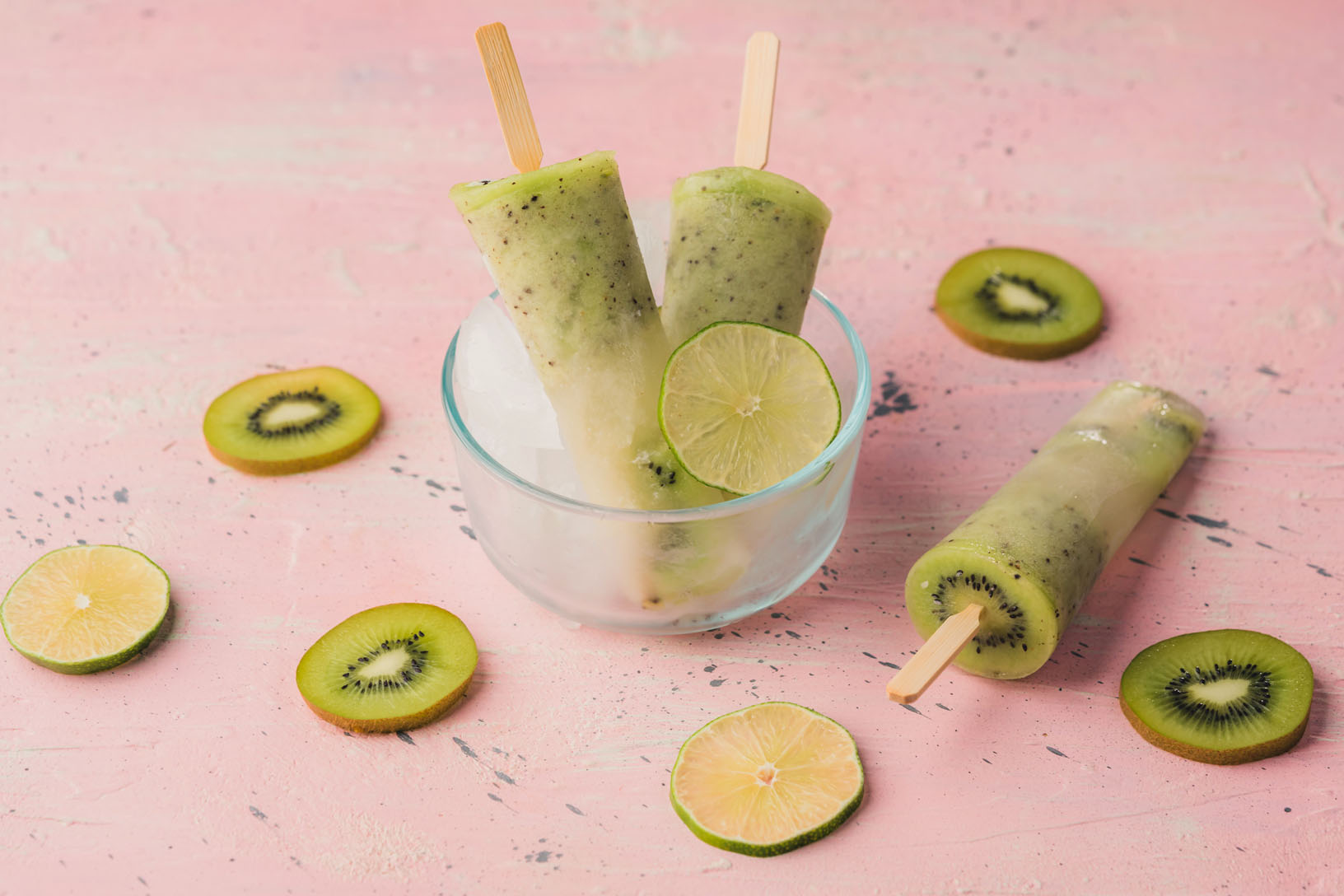 Kiwi Lime Popsicles - Recipe - nutribullet