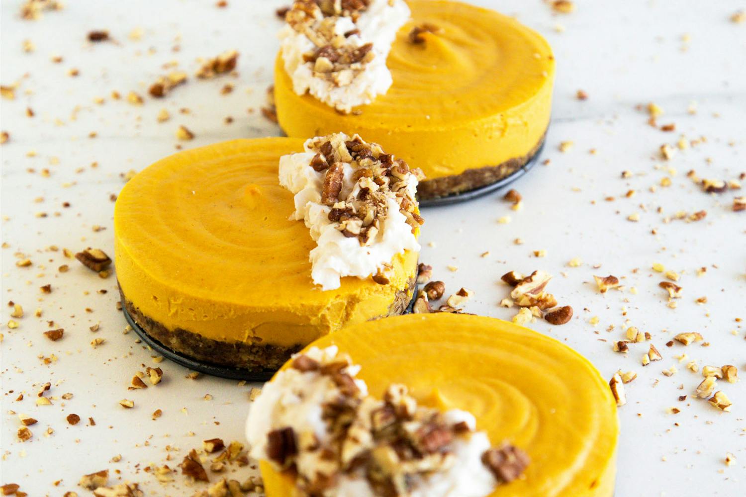 No-Bake Pumpkin Cheesecake