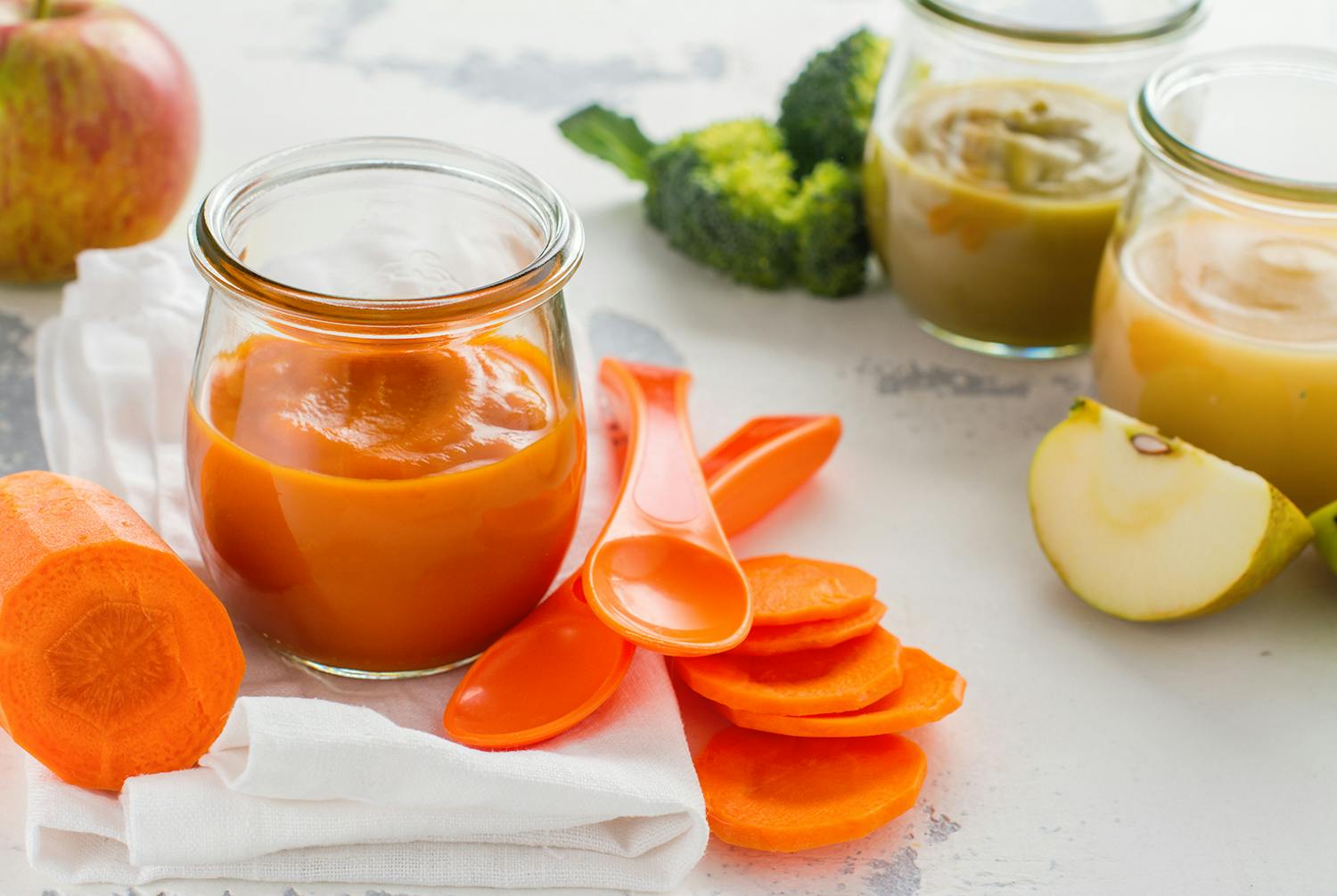 Tofu, Carrot, and Spinach Blend