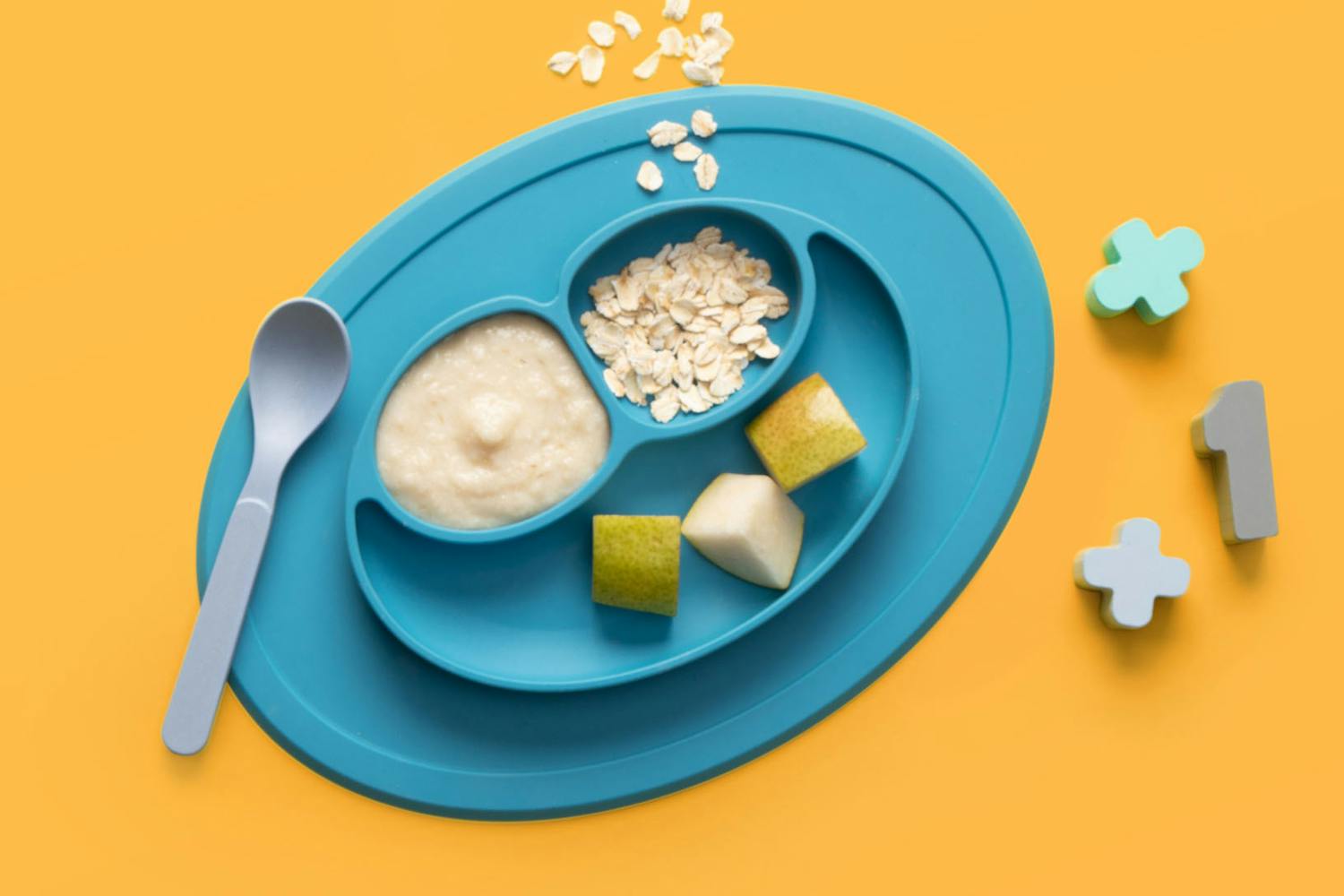 Pear and Oatmeal Puree