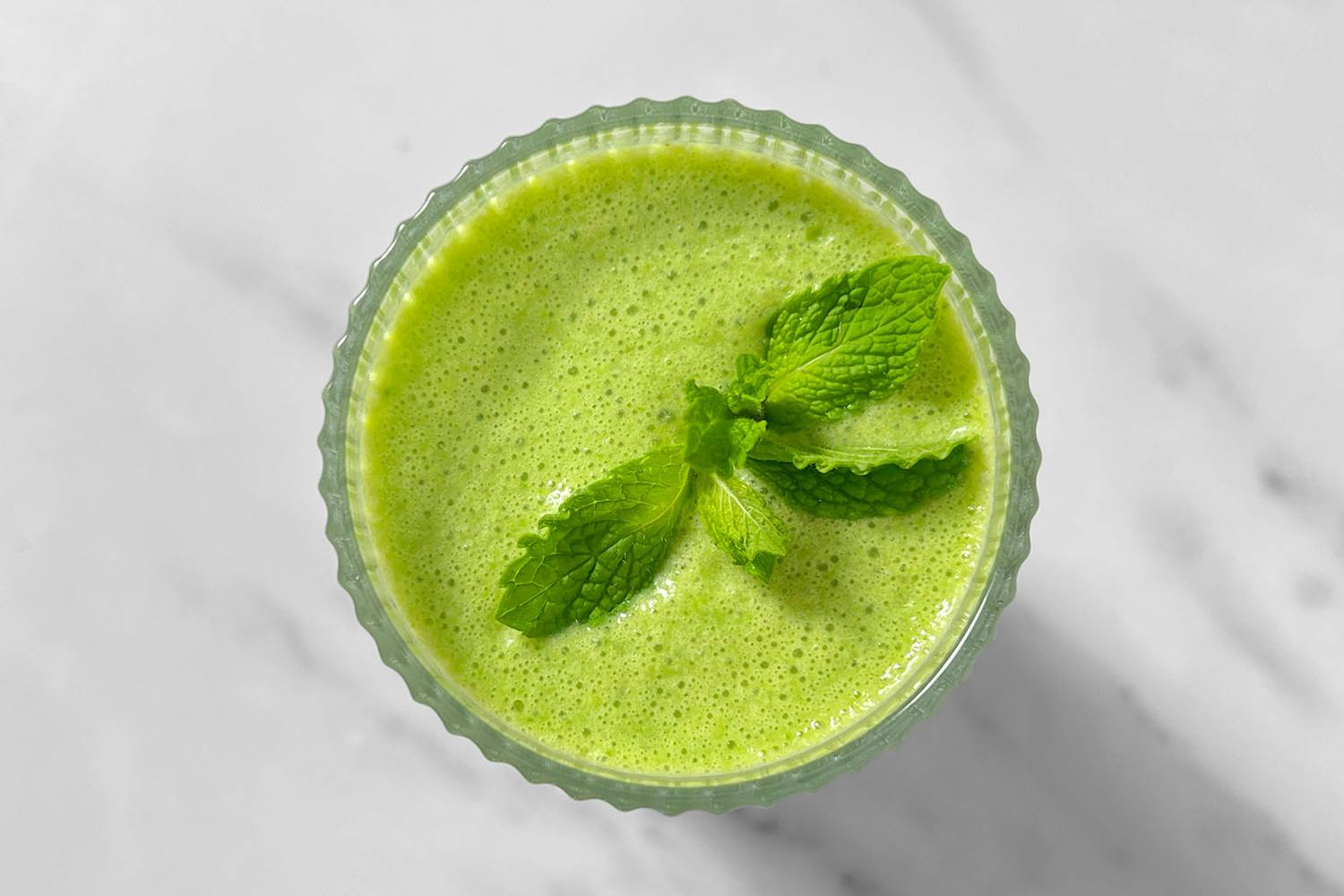 Green Strawberry Smoothie