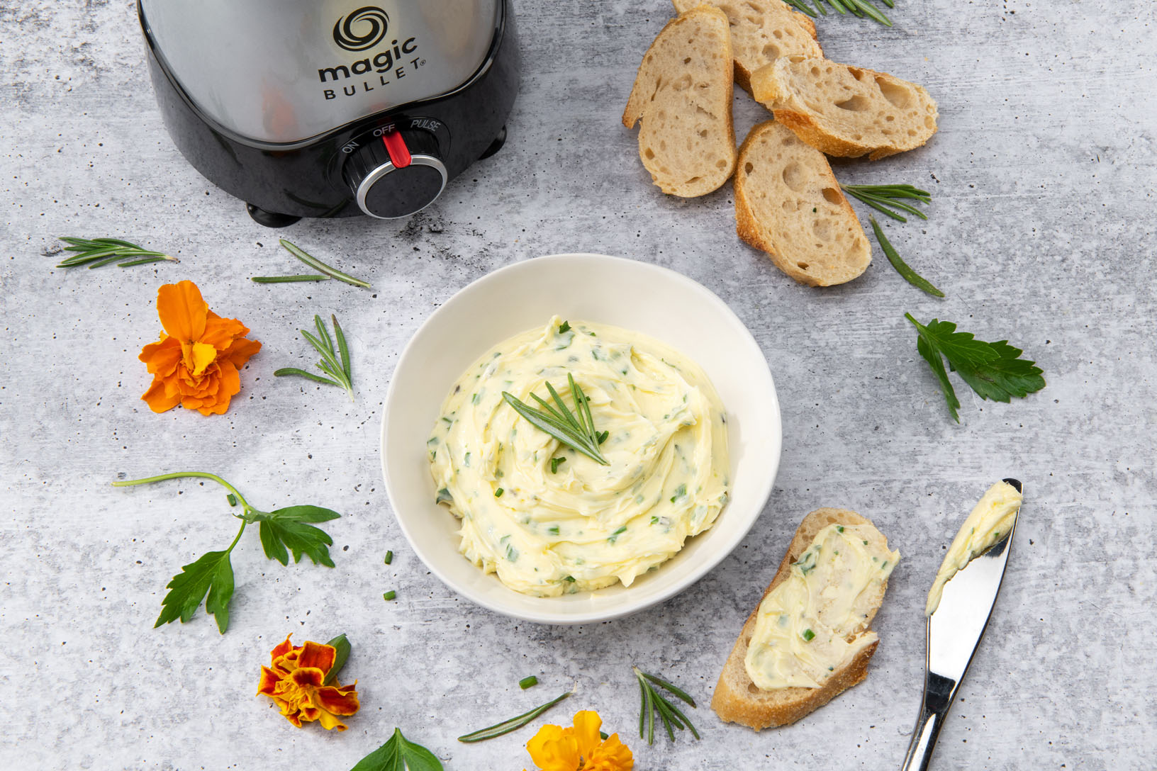 Garlic Herb Butter - Recipe - nutribullet