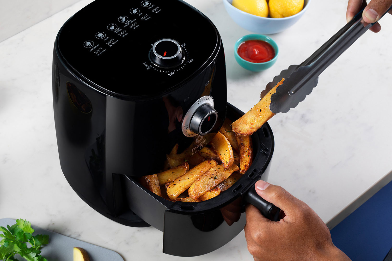 magic bullet Air Fryer Potato Wedges - Recipe - nutribullet