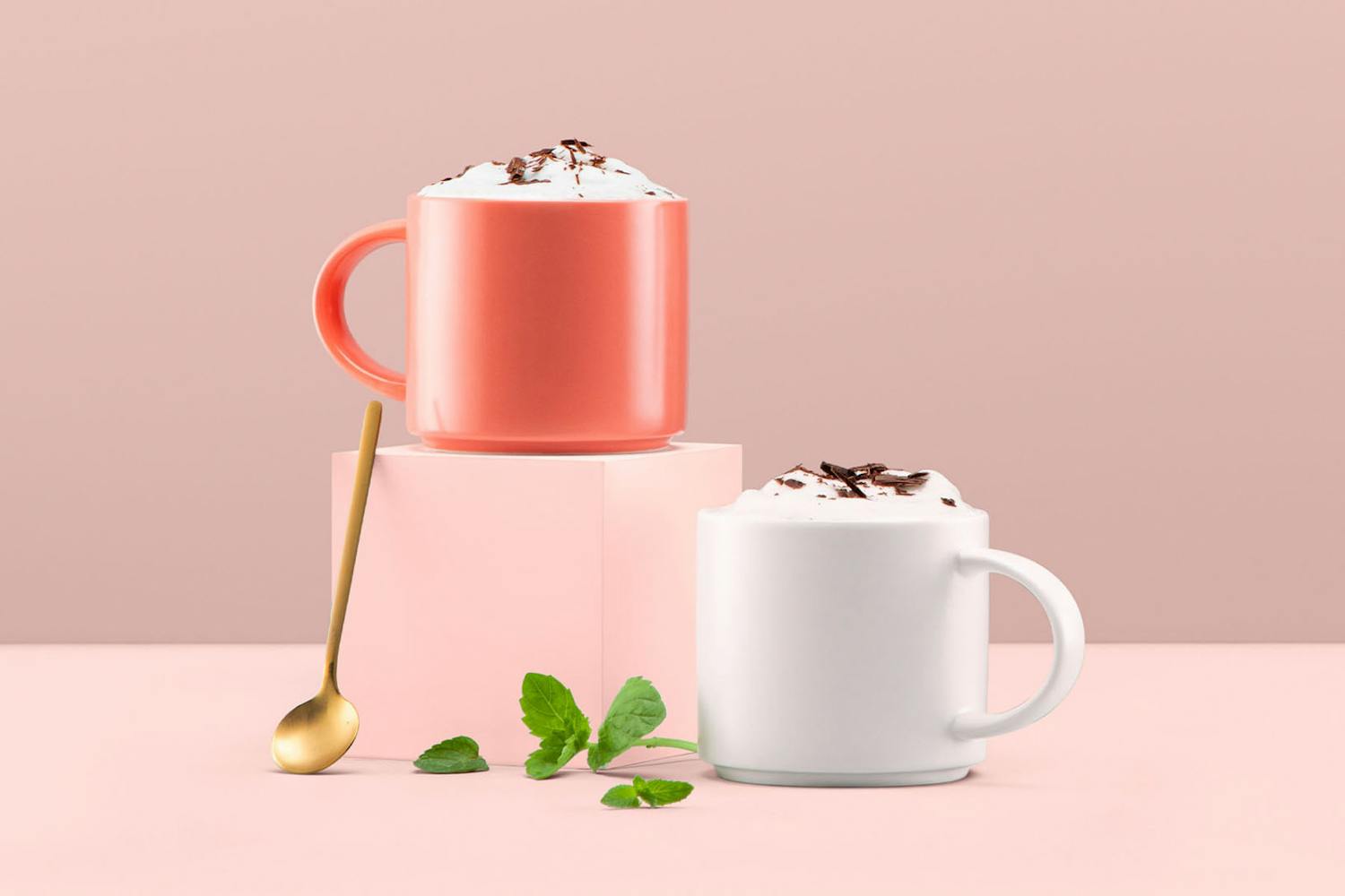 Mocha Peppermint Latte