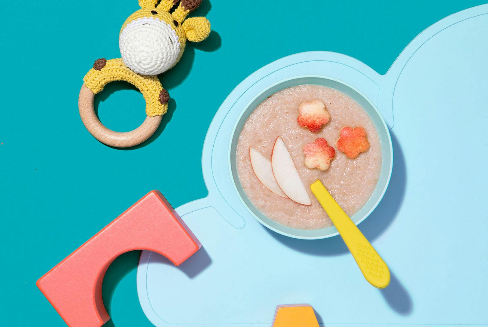 Peach and Oatmeal