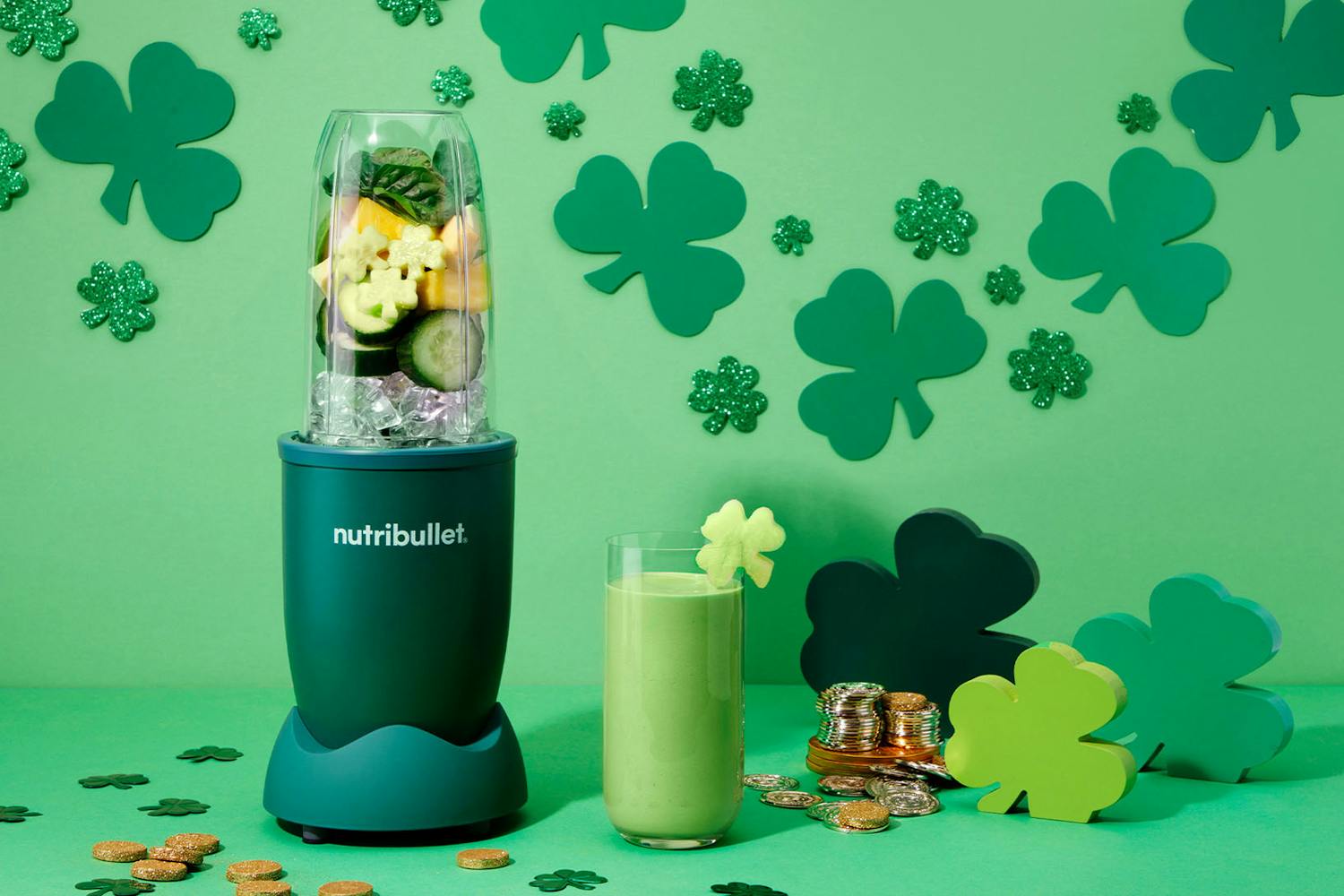 St. Paddy’s Green and Gold Smoothie