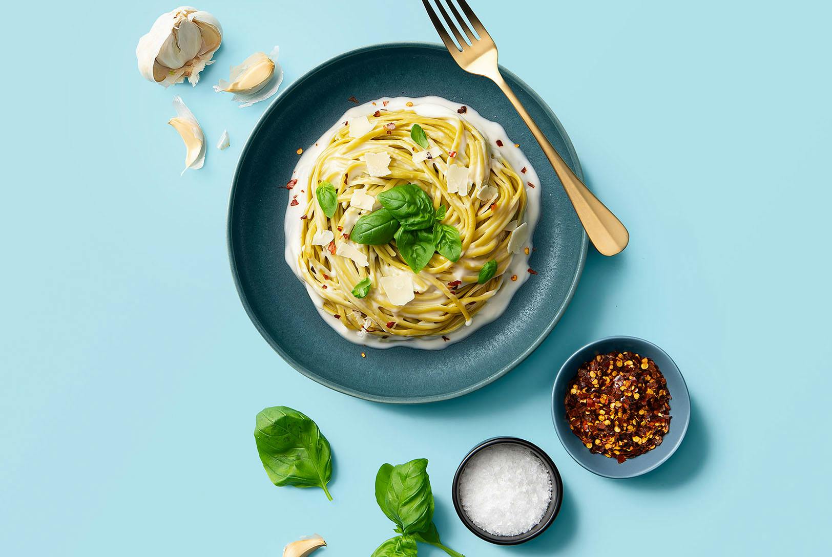 Spicy Vegan Alfredo