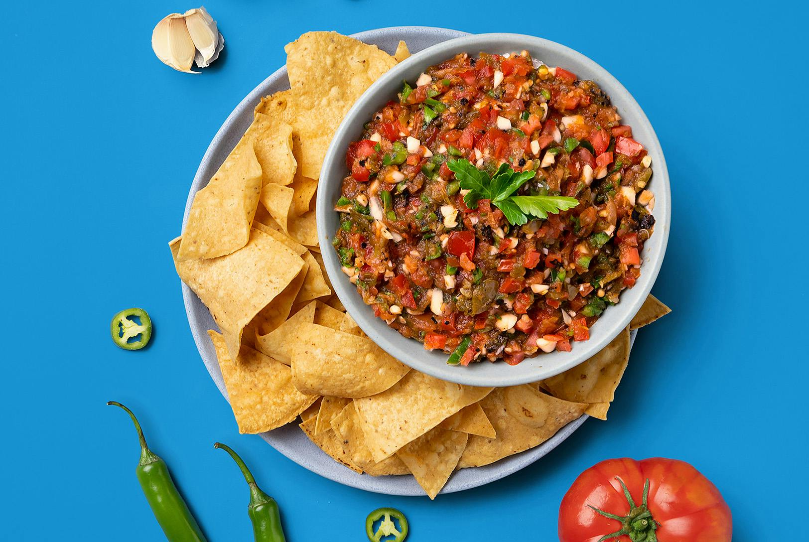 Smoky, Spicy Salsa