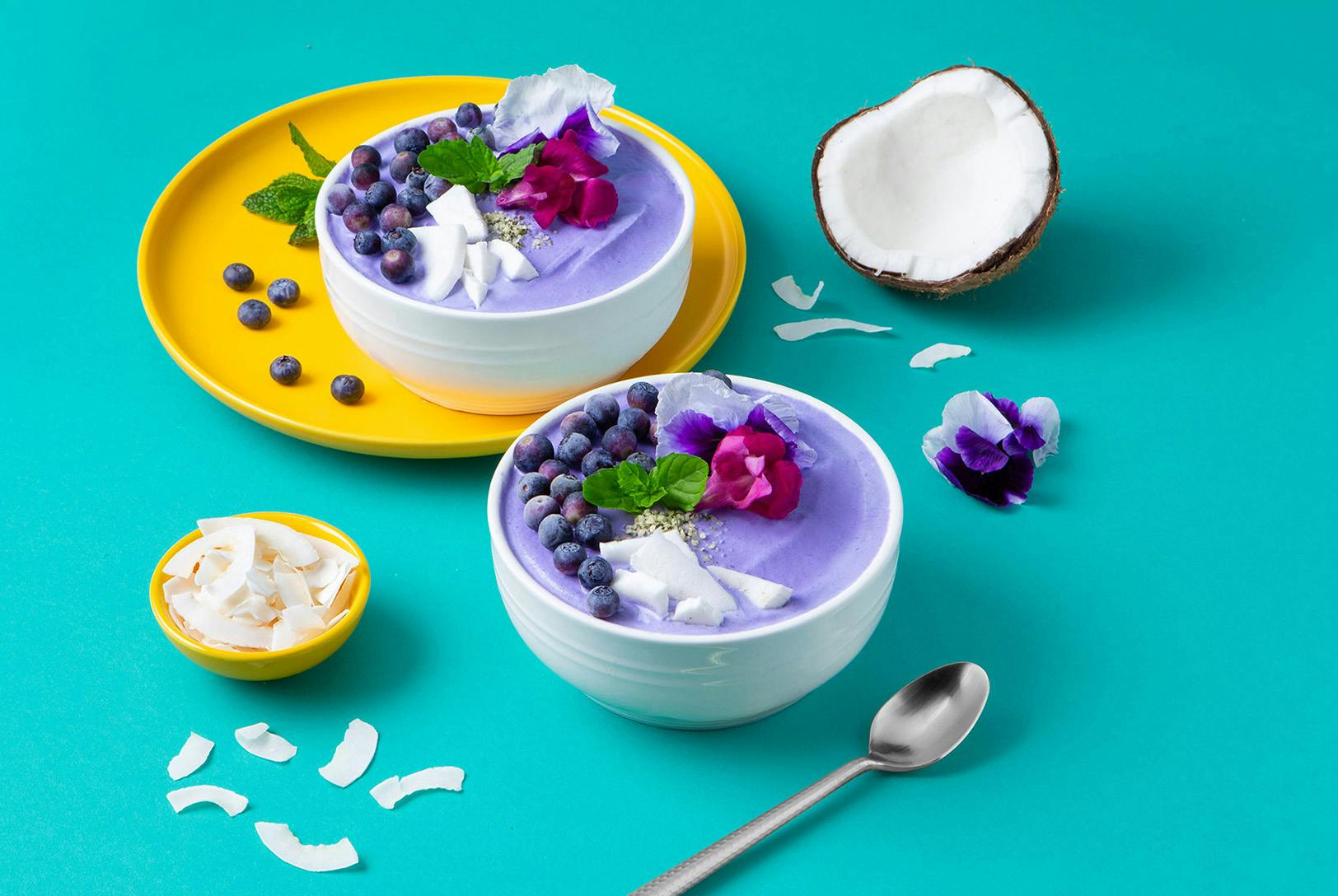 Ube Smoothie Bowl