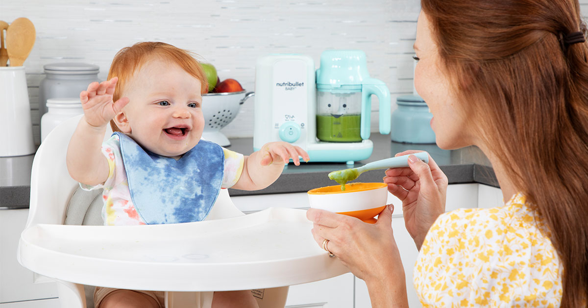 Making the Switch to Homemade Baby Food: A Step-by-Step Guide with the  nutribullet® Baby Steam + Blend - nutribullet