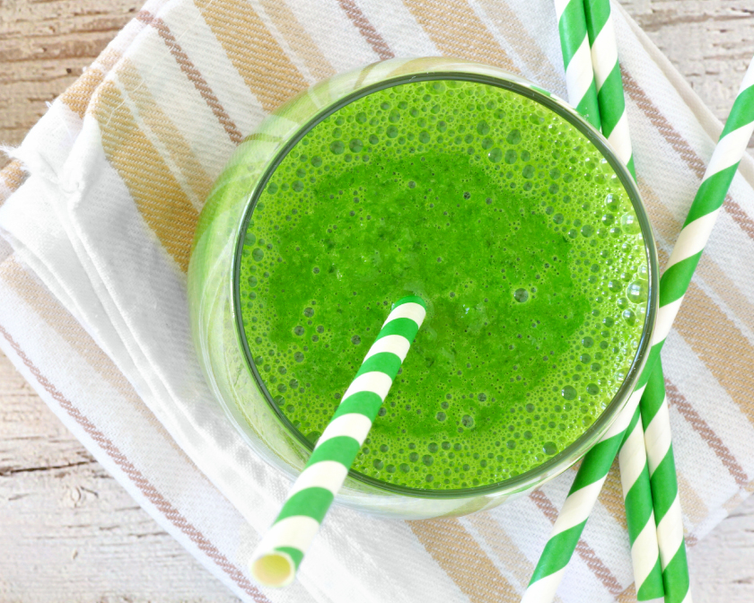 Kale frozen drink