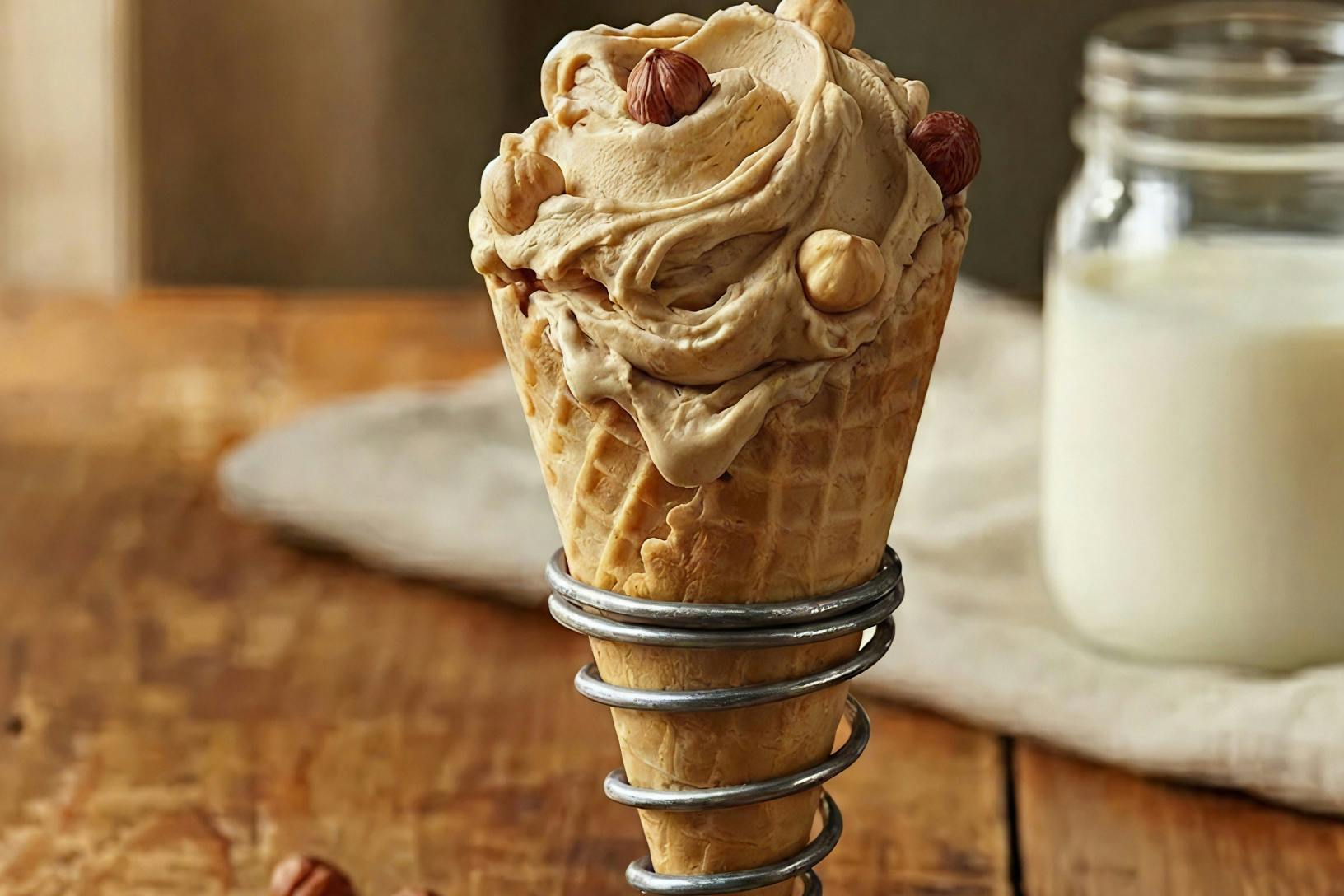100% Hazelnut Gelato