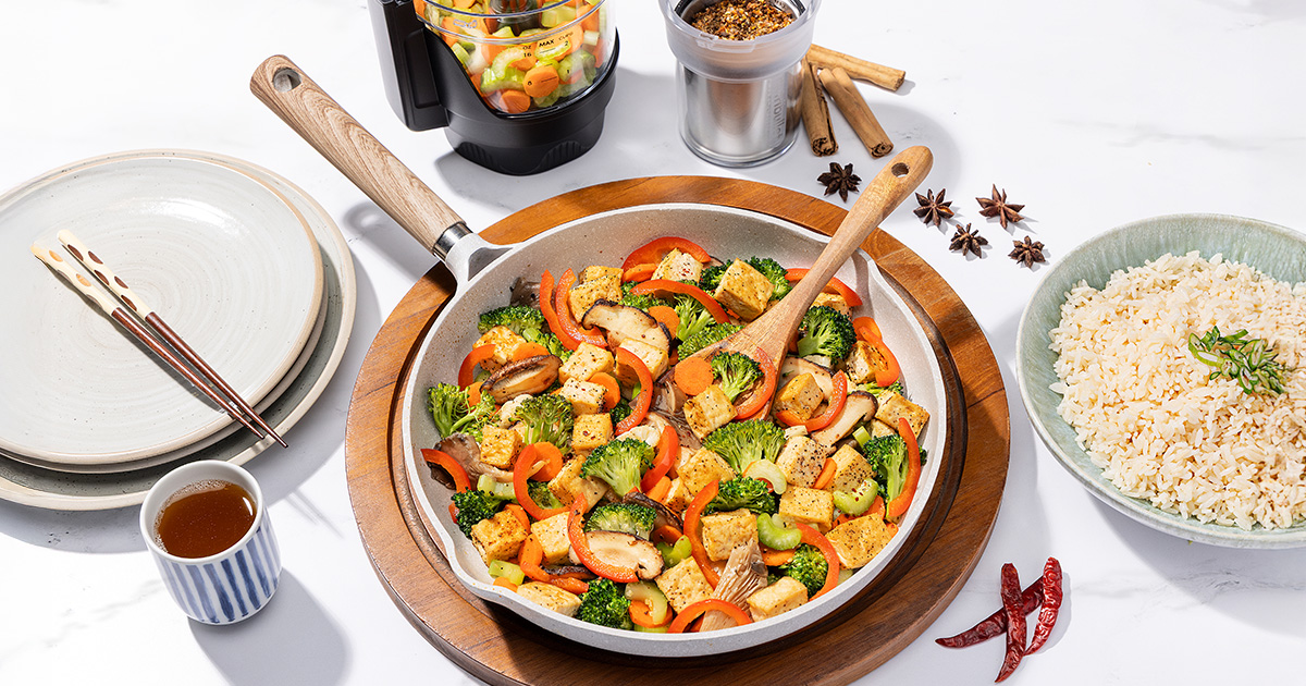 Chinese 5-Spice Tofu Stir-Fry - Recipe - nutribullet
