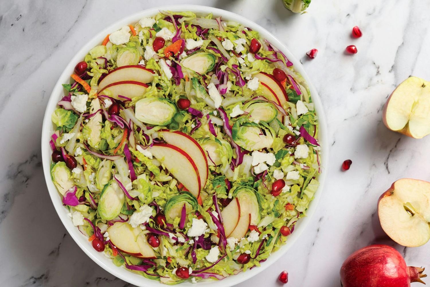 Brussels & Apple Salad