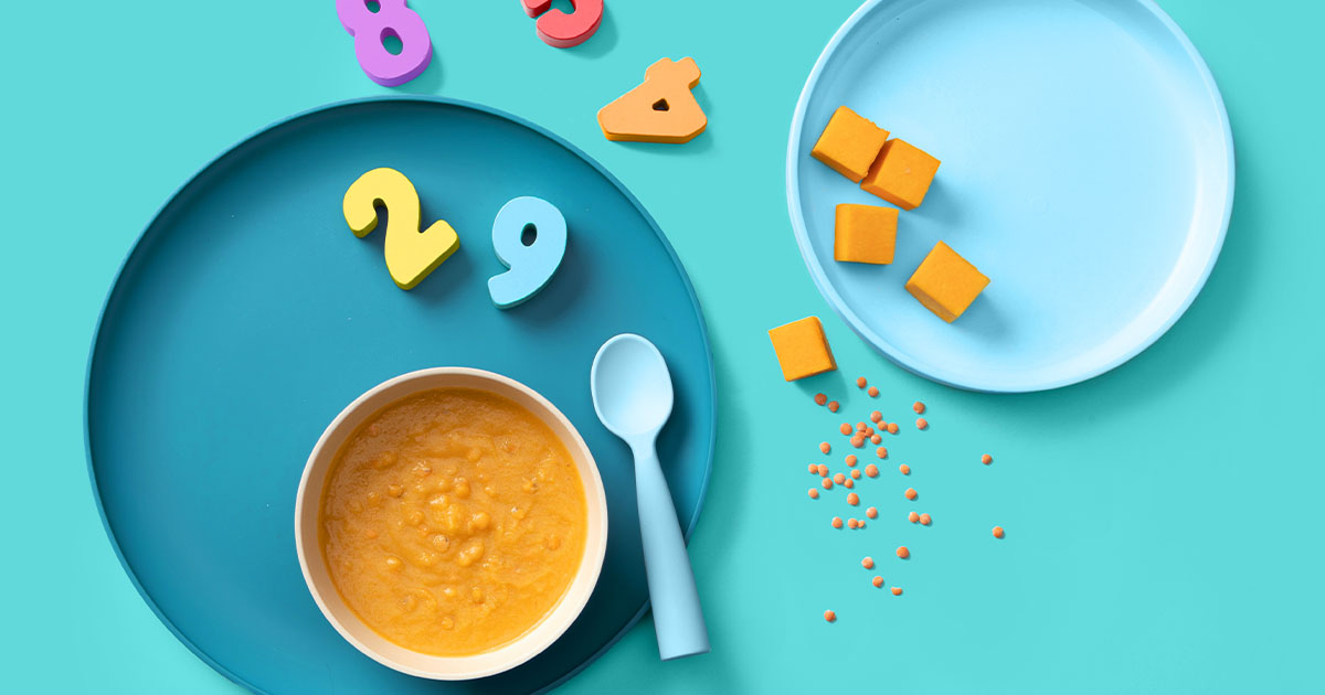 Butternut Squash and Red Lentil Soup - nutribullet® Baby