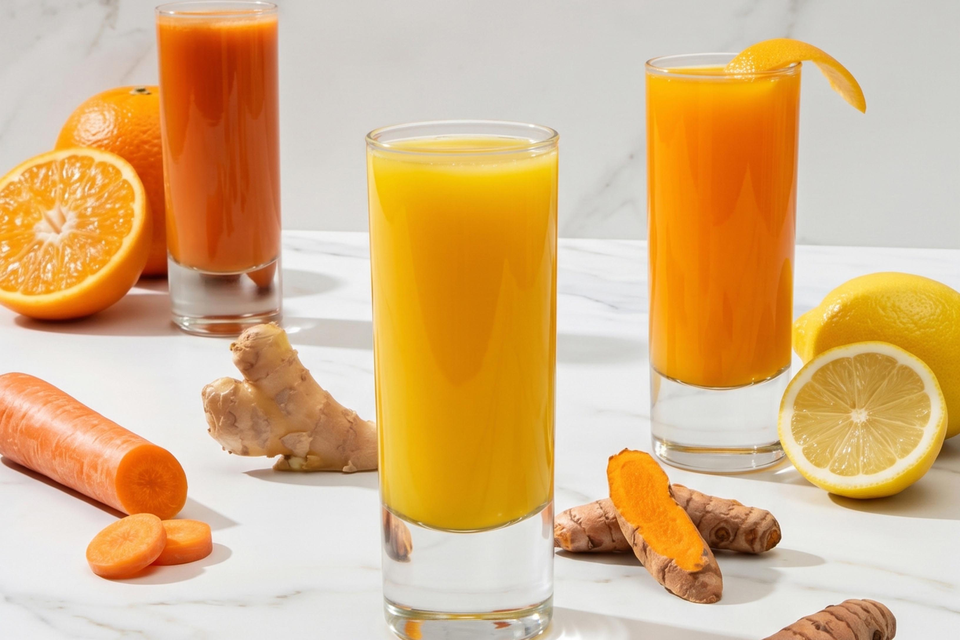 Carrot Citrus Ginger Shot
