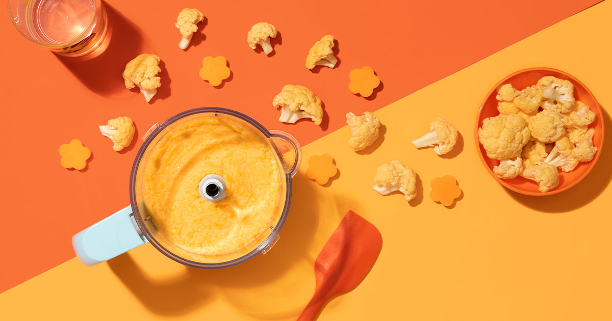 Cheesy Cauliflower nutribullet® Baby Steam and Blends Recipe