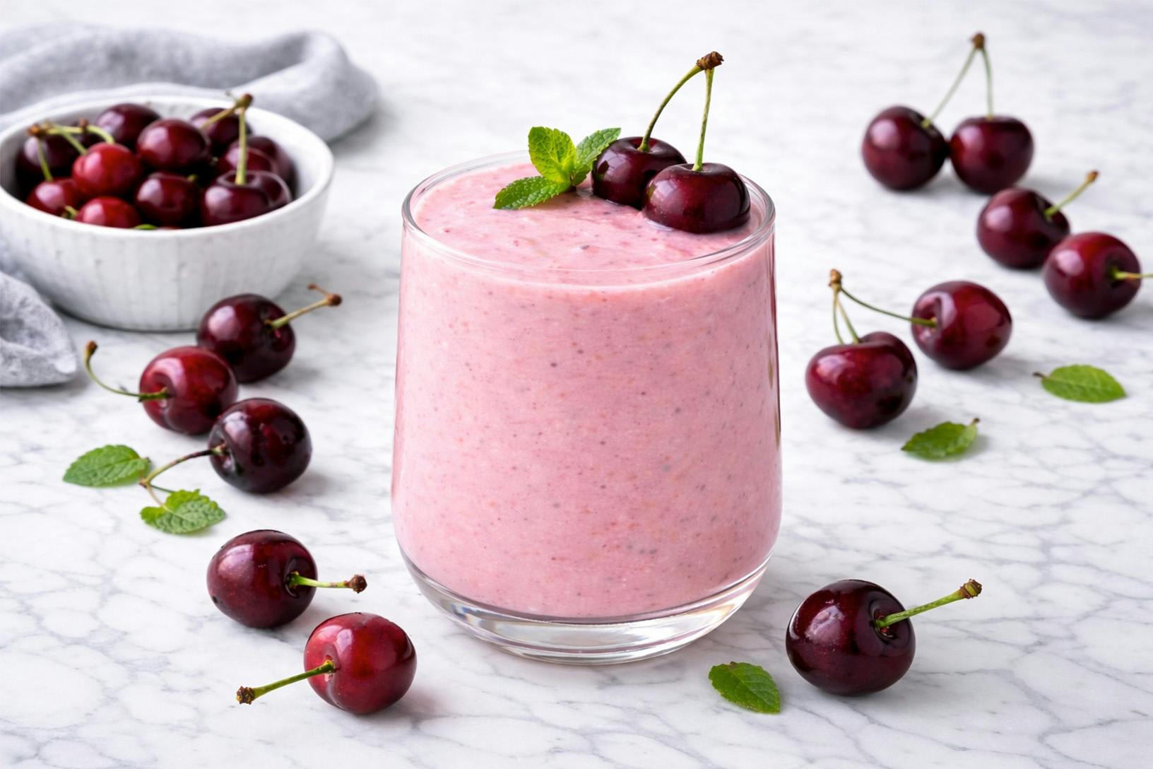 Cherry Cheesecake Smoothie