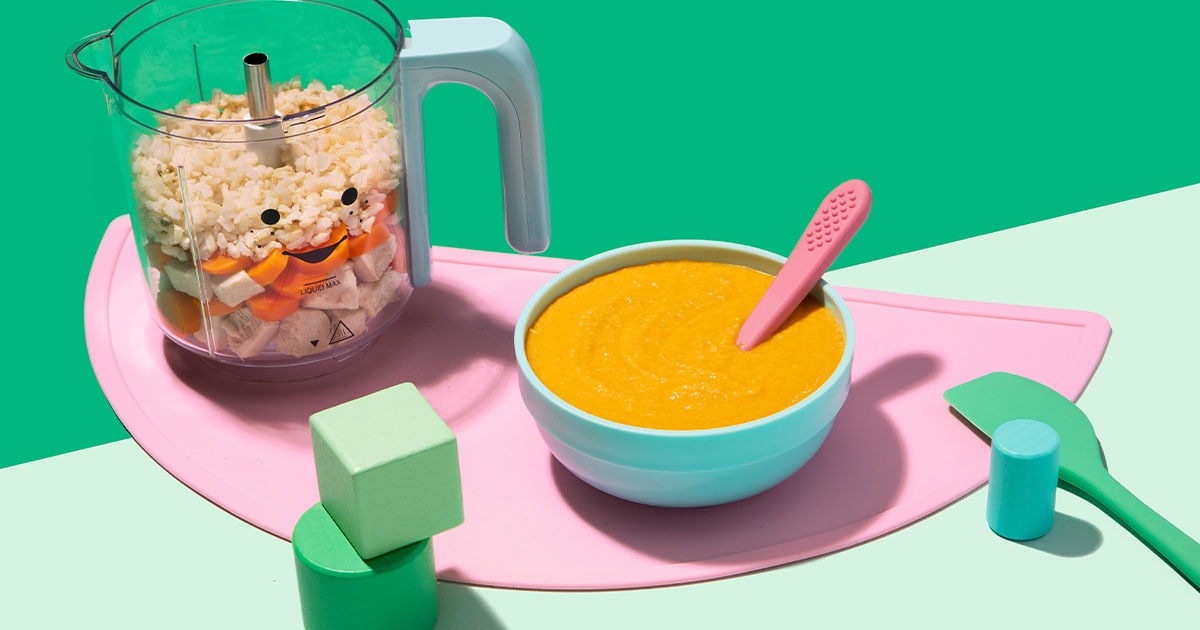 Chicken, Brown Rice, Carrot nutribullet® Babys Recipe nutribullet