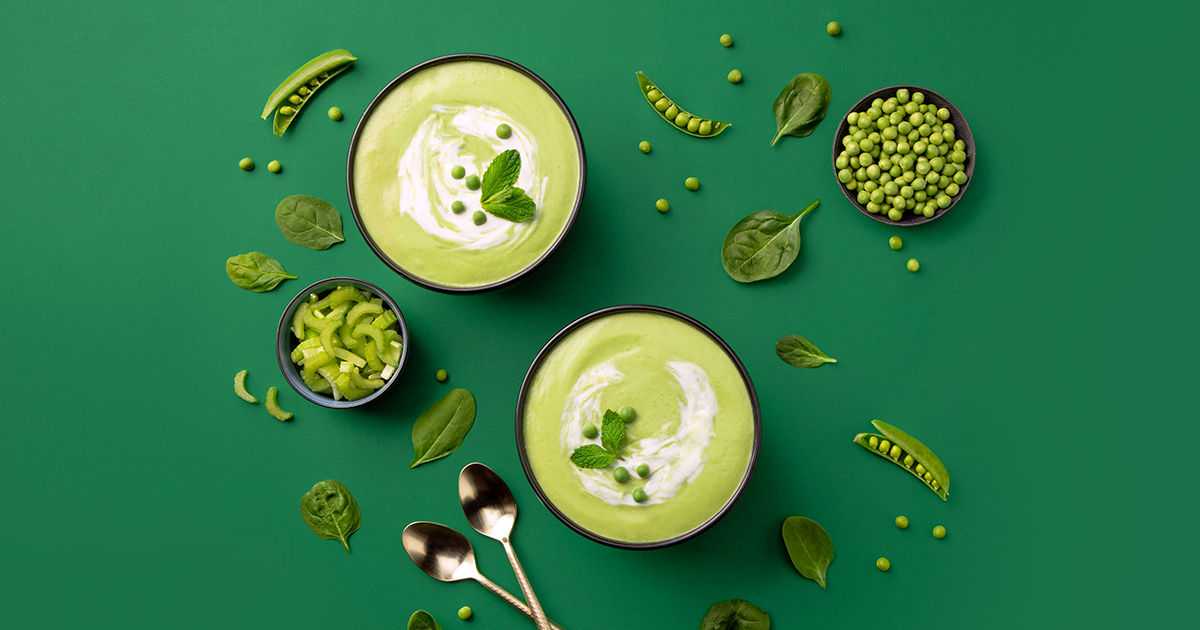 Green Goddess Squash Soup - SmartSense Blender Combo